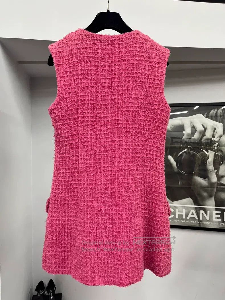 Chanel Chanel 22S popular rose pink vest jacket Size XS / US 0-2 / IT 36-38 - 3 Thumbnail