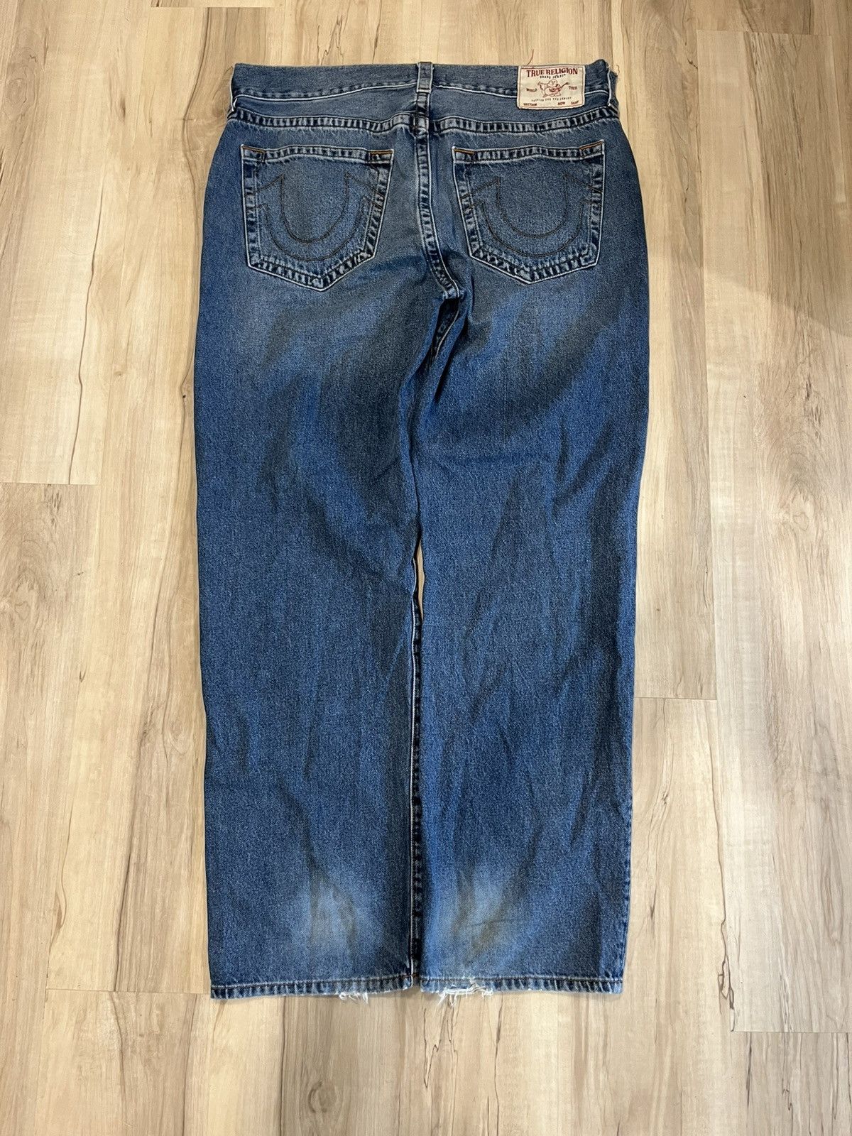 True Religion True religion wide leg baggy jeans Size US 37 - 2 Thumbnail
