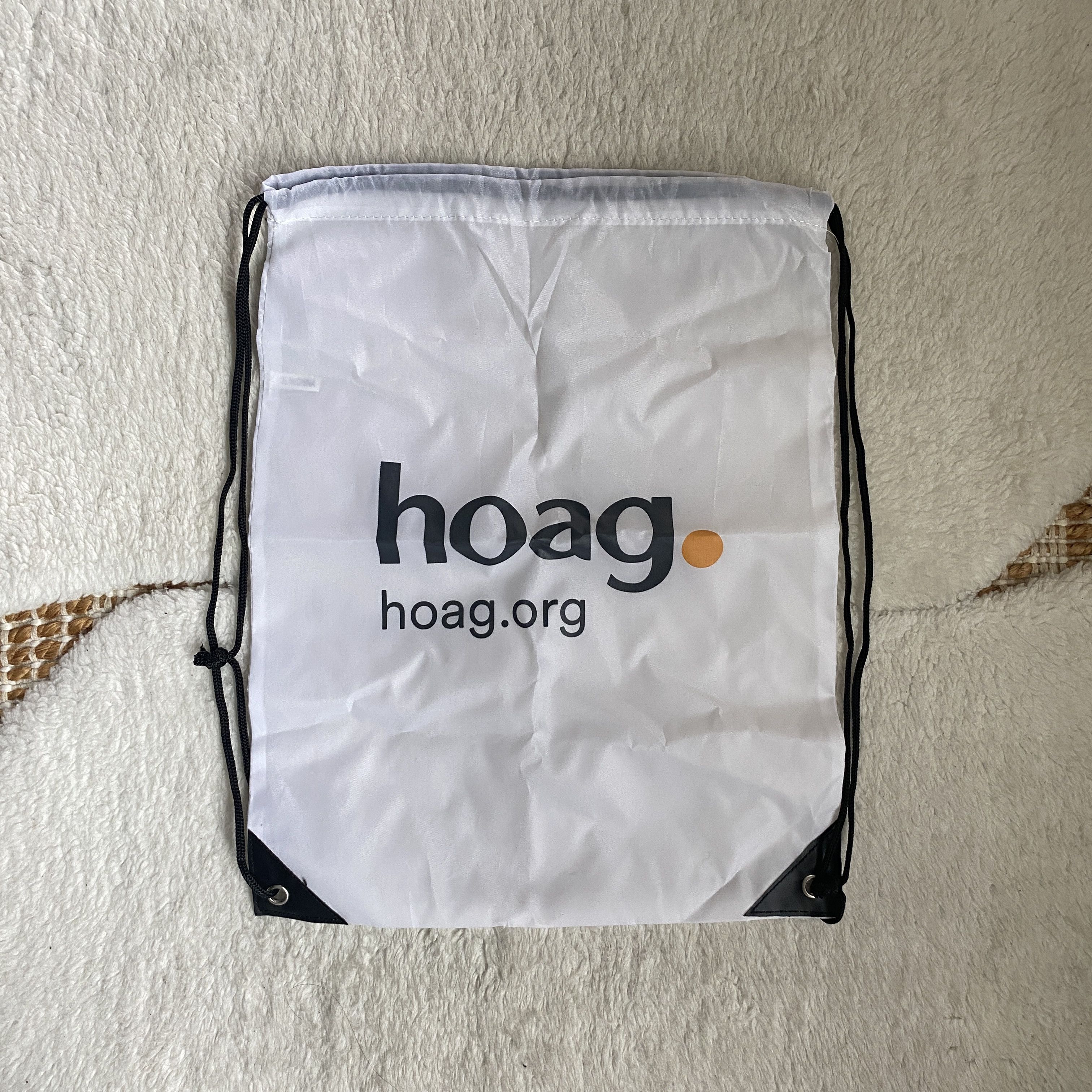 Other White PVC Tote Bag with Drawstring Closure – Standard Size Size ONE SIZE - 1 Thumbnail