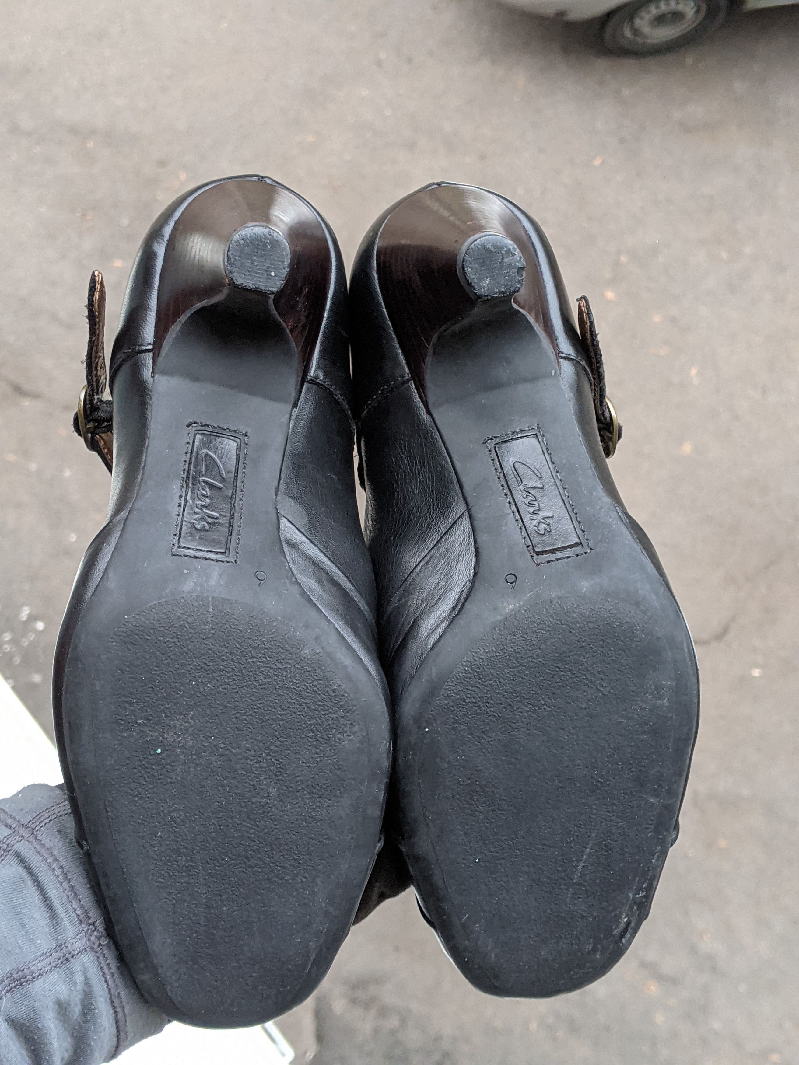 Clarks Clarks Mary Jane Heels Buckle Shoes Vintage Prada Gucci Size US 8.5 / IT 38.5 - 12 Thumbnail