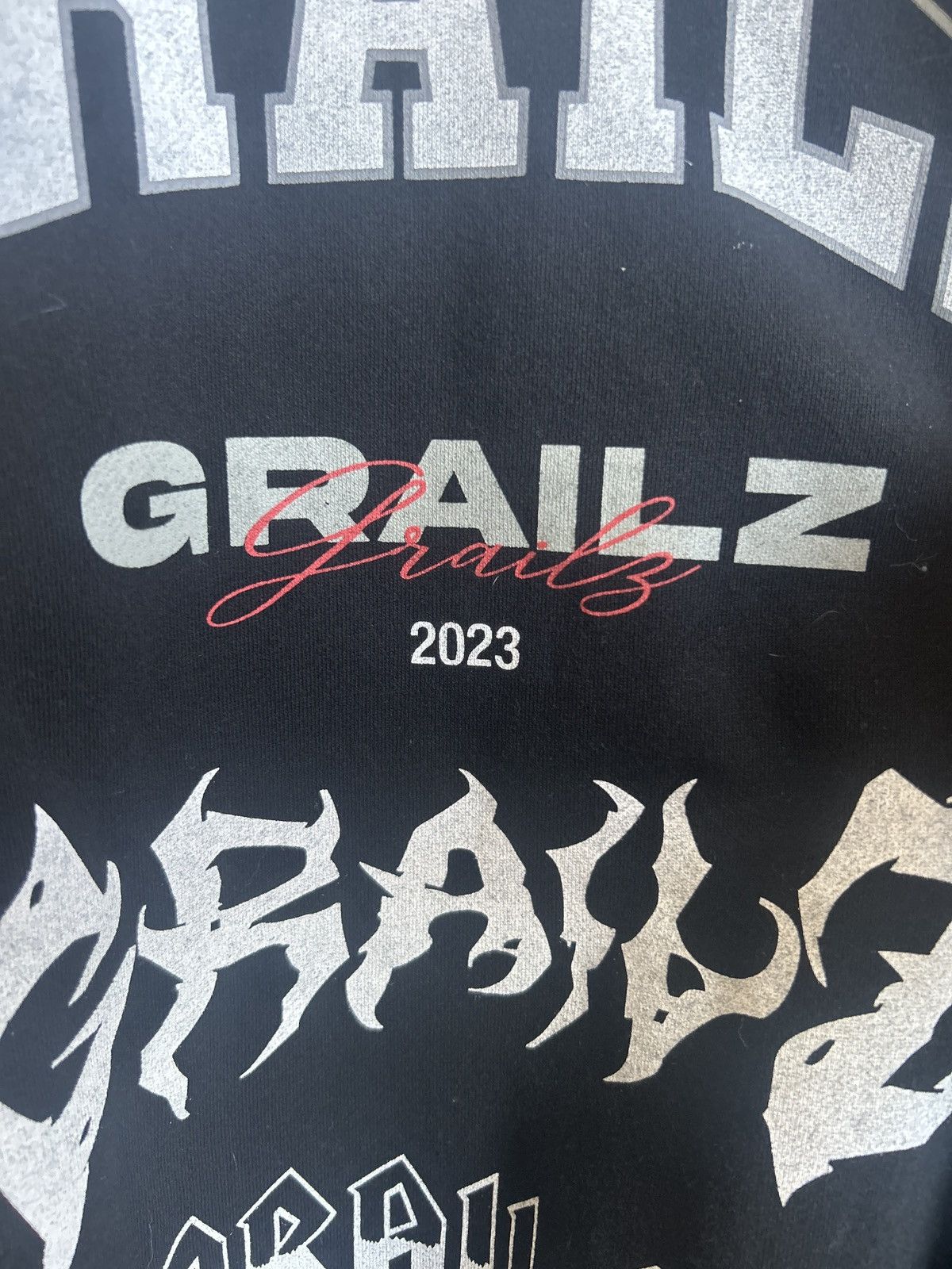 GRAILZ Project GRAILZ 2023 Multi-logo graphic hoodie Size US L / EU 52-54 / 3 - 2 Thumbnail