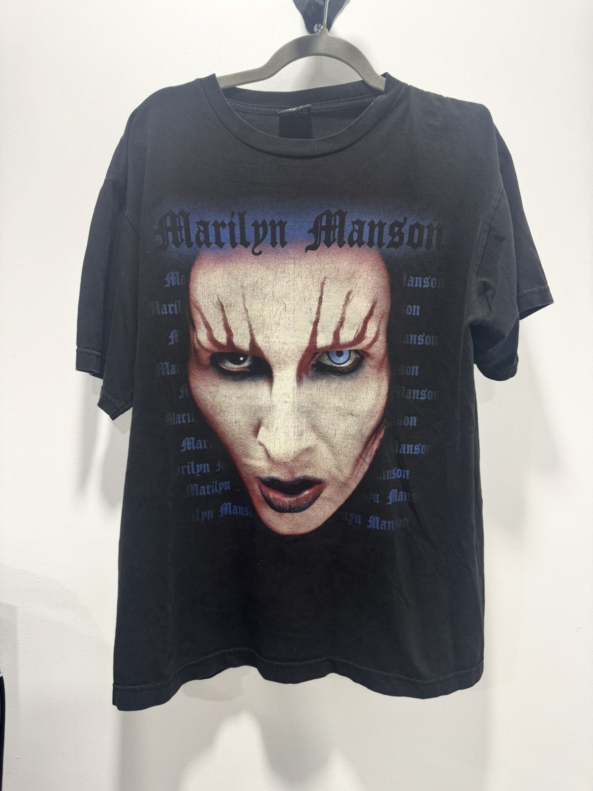 Marilyn Manson Marilyn Manson 1999 Big Face Bootleg Tee | Grailed
