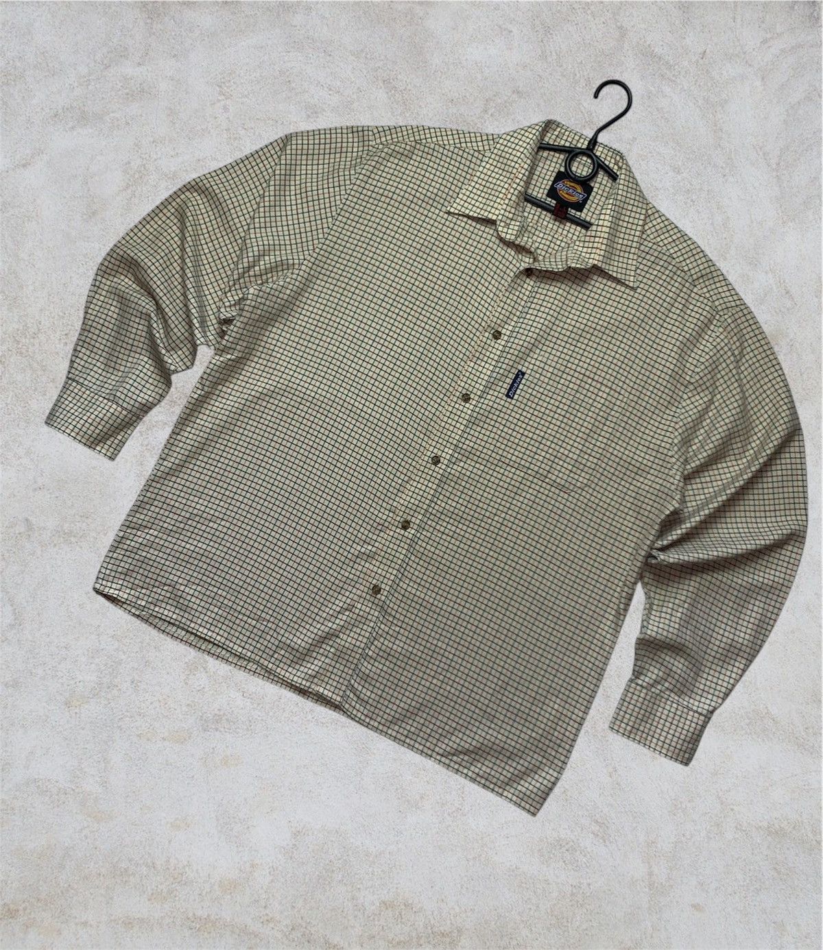 Vintage Dickies vintage plaid shirt button up size L Size US L / EU 52-54 / 3 - 1 Thumbnail