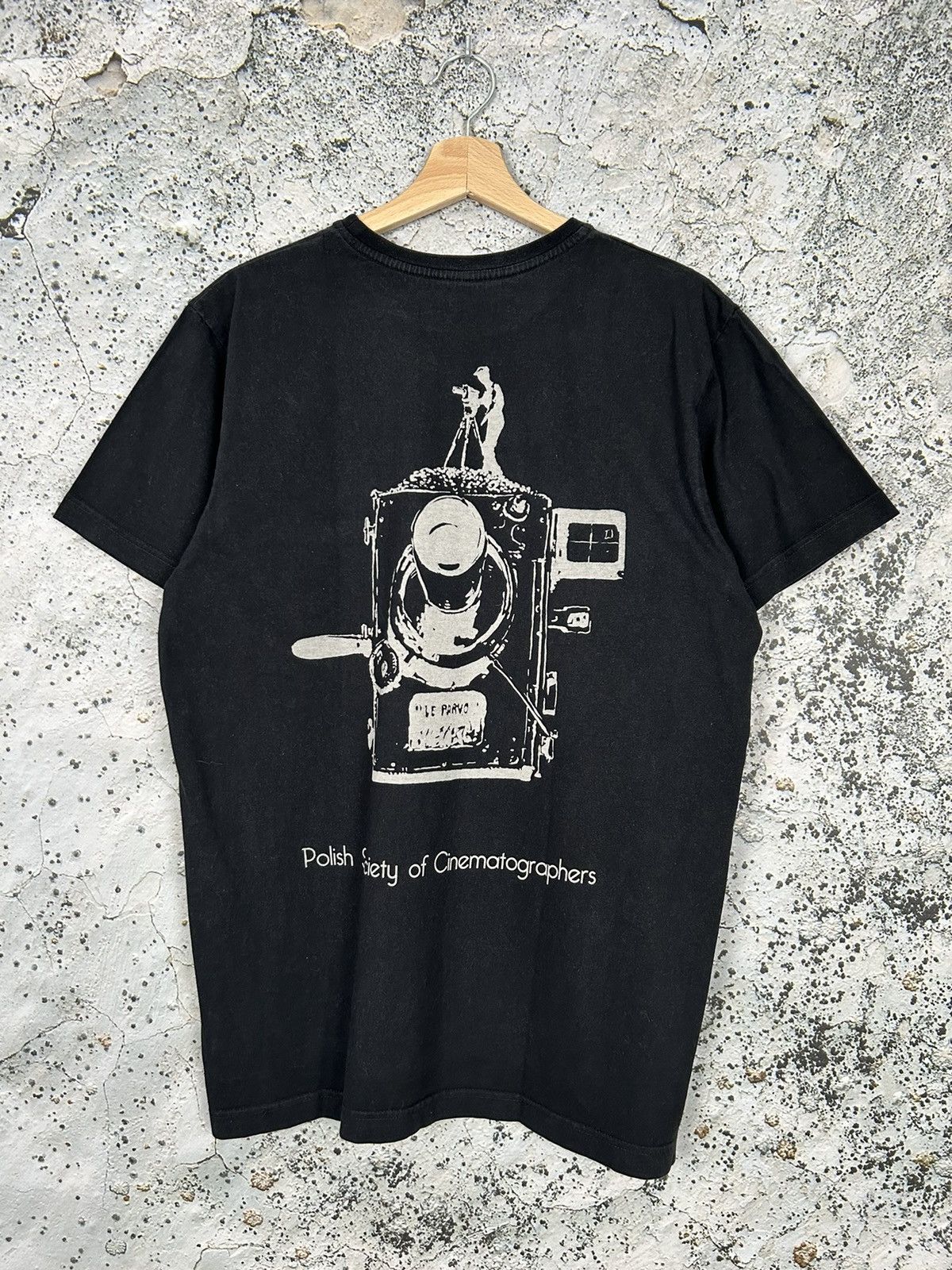 Vintage Vintage Polish Society of Cinematographers Graphic Tee 90s Size US L / EU 52-54 / 3 - 1 Thumbnail