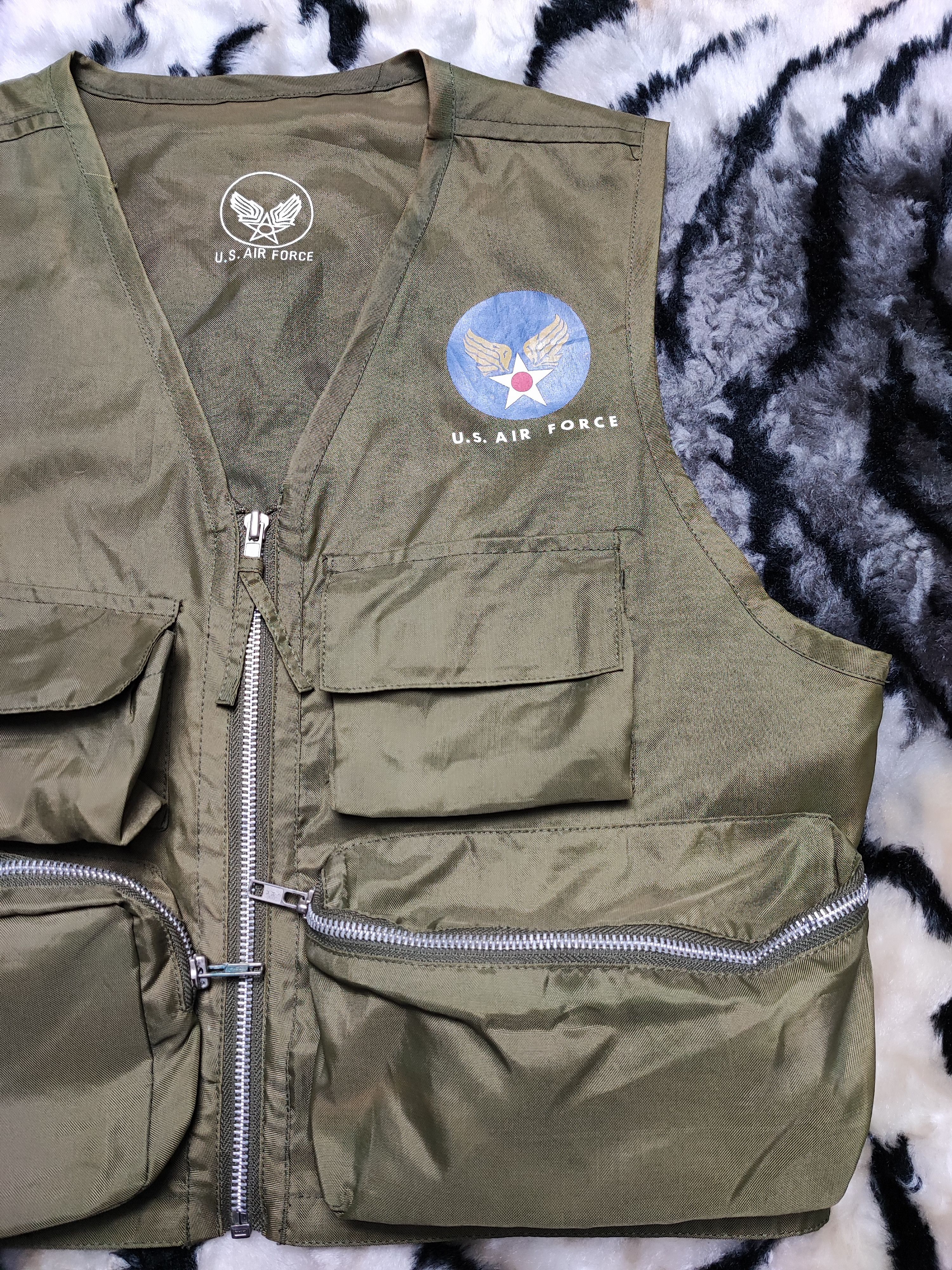 Who Decides War US Air Force Vest OG Size US S / EU 44-46 / 1 - 2 Thumbnail