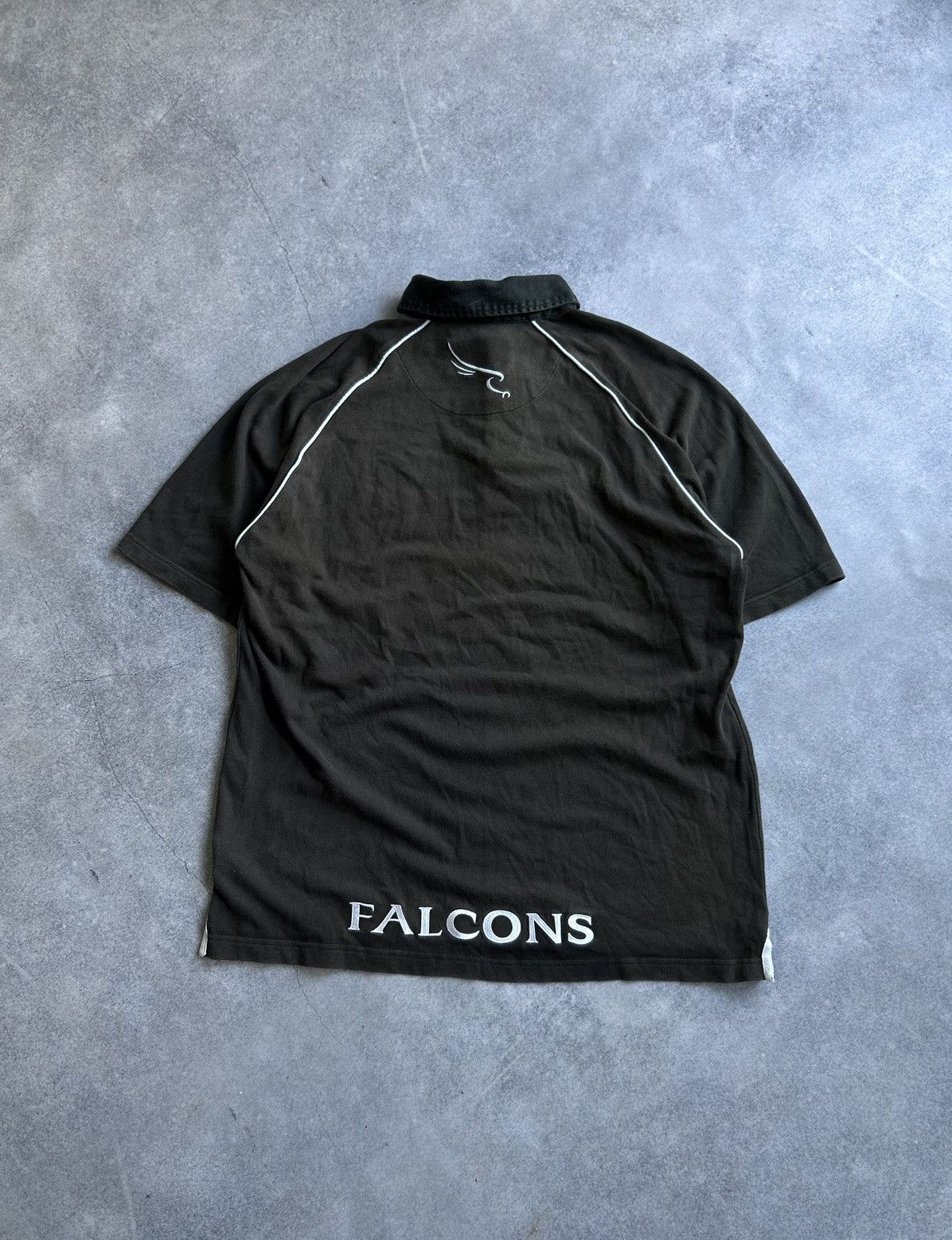 Cotton Traders × Rugby Ralph Lauren × Vintage Vintage Cotton Traders New Castle Falcons rugby jersey Size US L / EU 52-54 / 3 - 3 Thumbnail