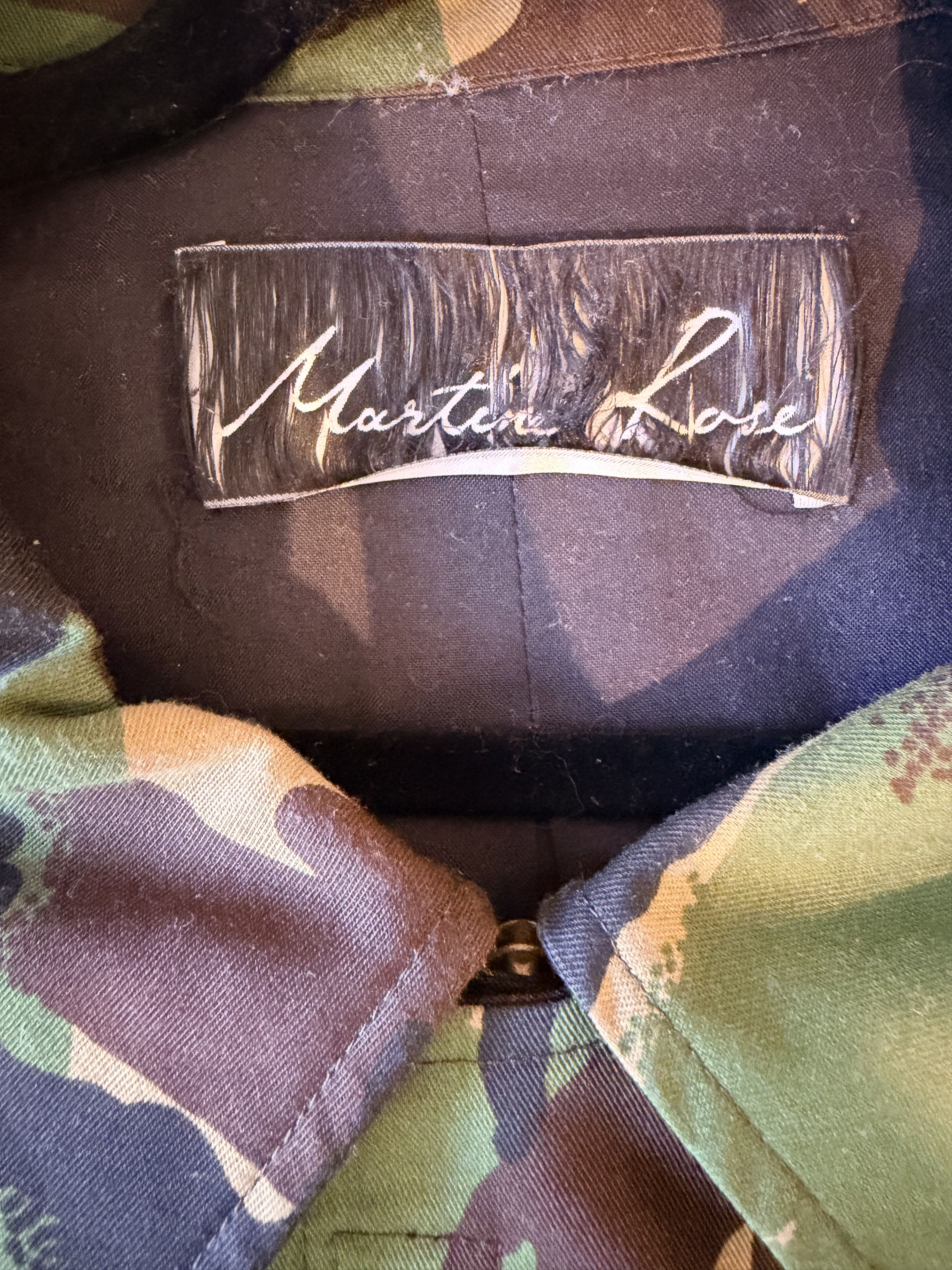 Martine Rose Camo Flyer Jacket Size US M / EU 48-50 / 2 - 3 Thumbnail