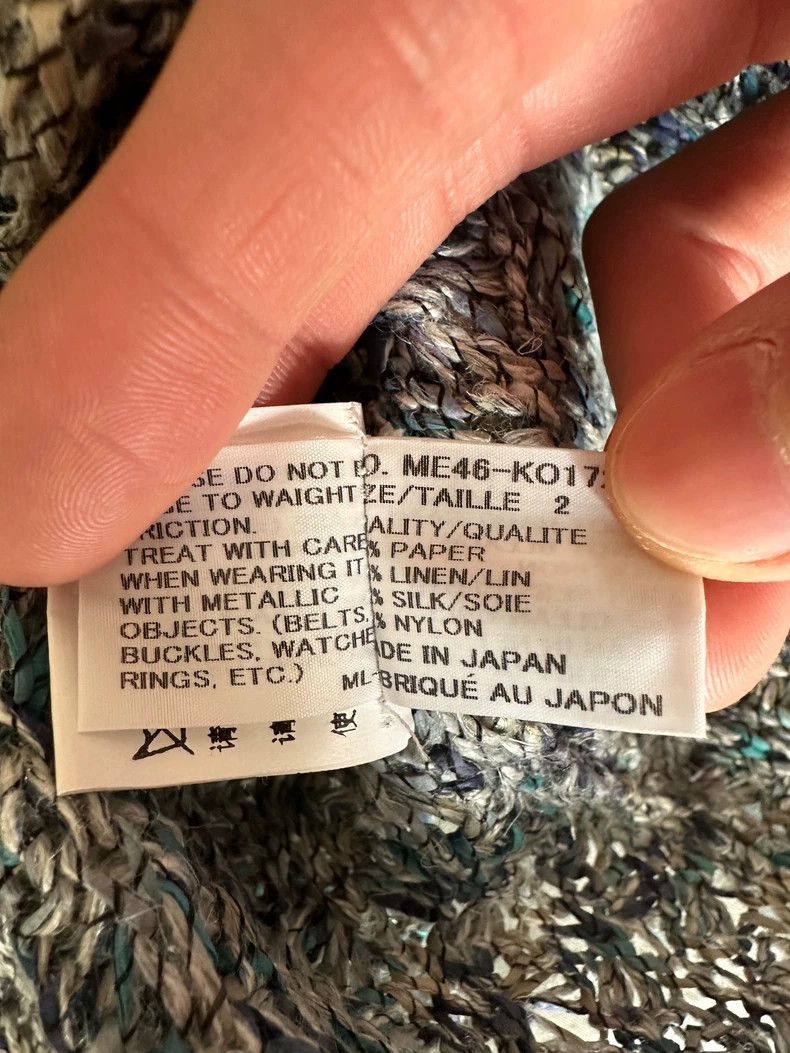 Issey Miyake Issey Miyake size:2 A grey cardigan Size M / US 6-8 / IT 42-44 - 5 Thumbnail