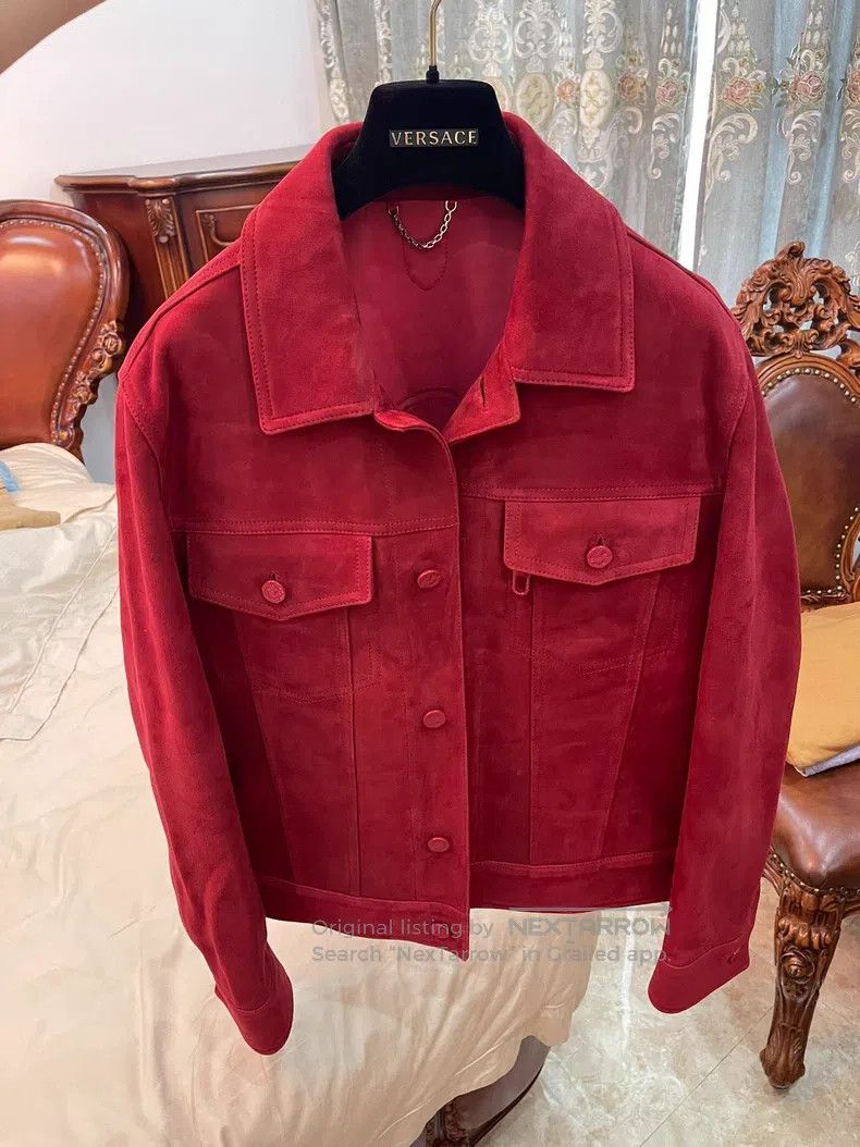 Louis Vuitton Louis Vuitton Suede design jacket Size US S / EU 44-46 / 1 - 1 Thumbnail