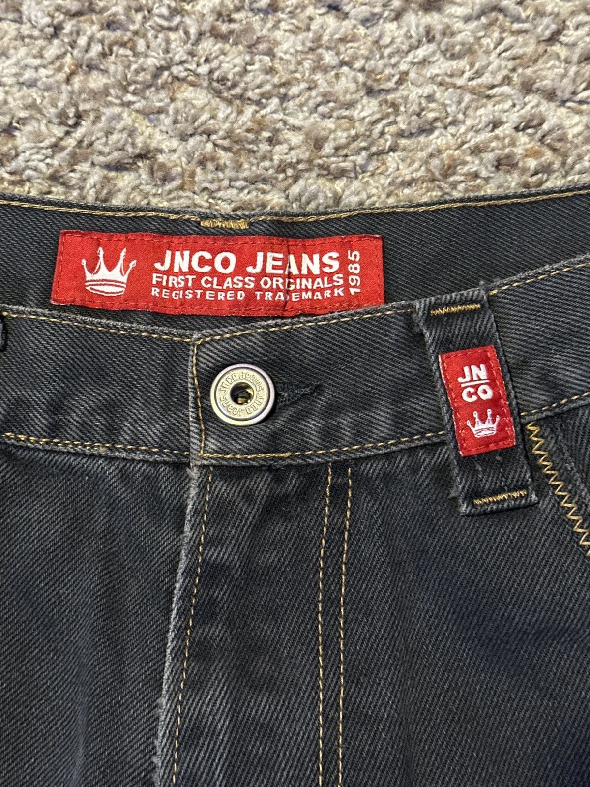JNCO × Vintage Super rare JNCO 8ball skull jorts/shorts Size US 36 / EU 52 - 13 Thumbnail