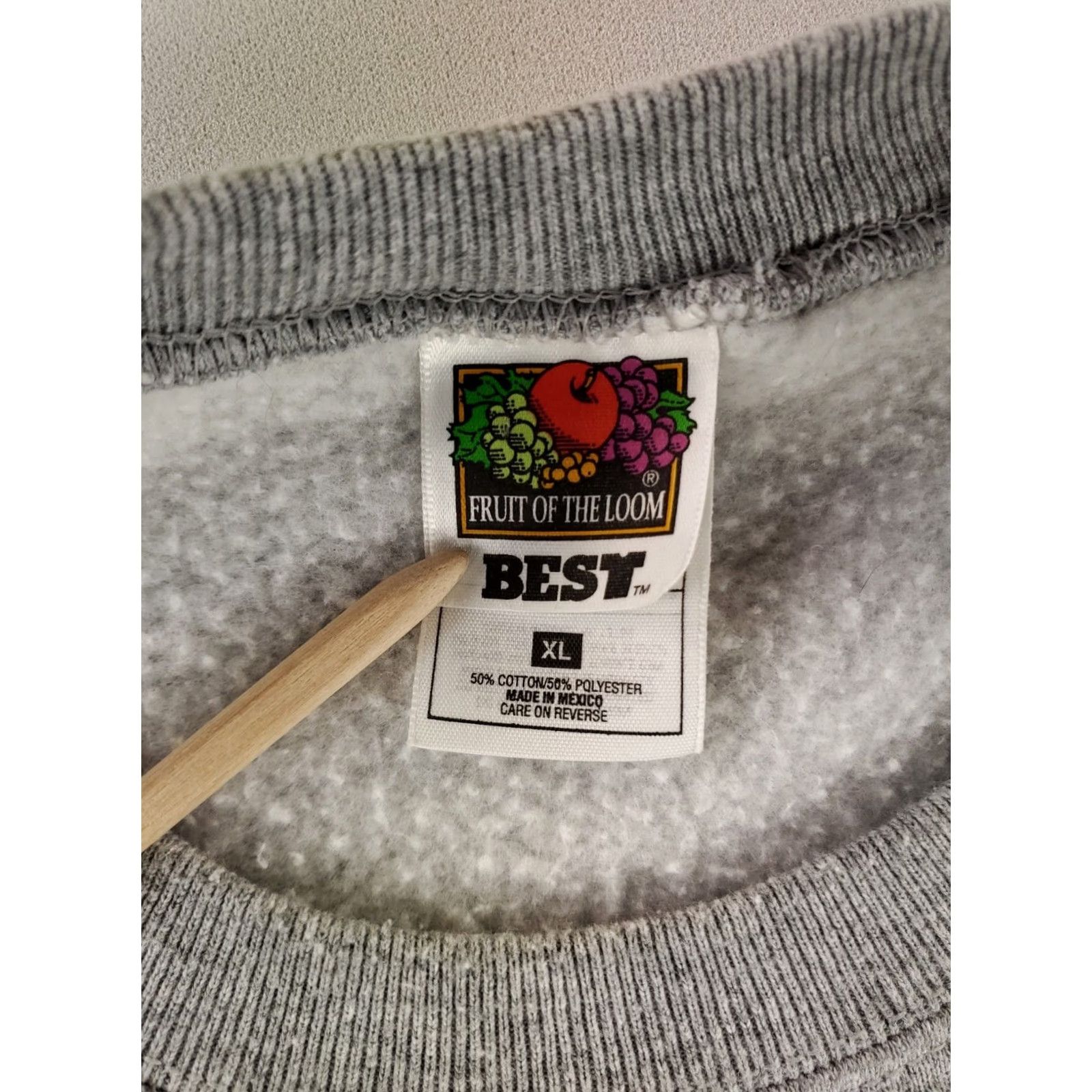 Fruit Of The Loom VINTAGE Ohio State Sweatshirt Gray Mens XL Fiesta Bowl BCS National Champions Y2k Pullover Sweatshirt Size US XL / EU 56 / 4 - 3 Thumbnail