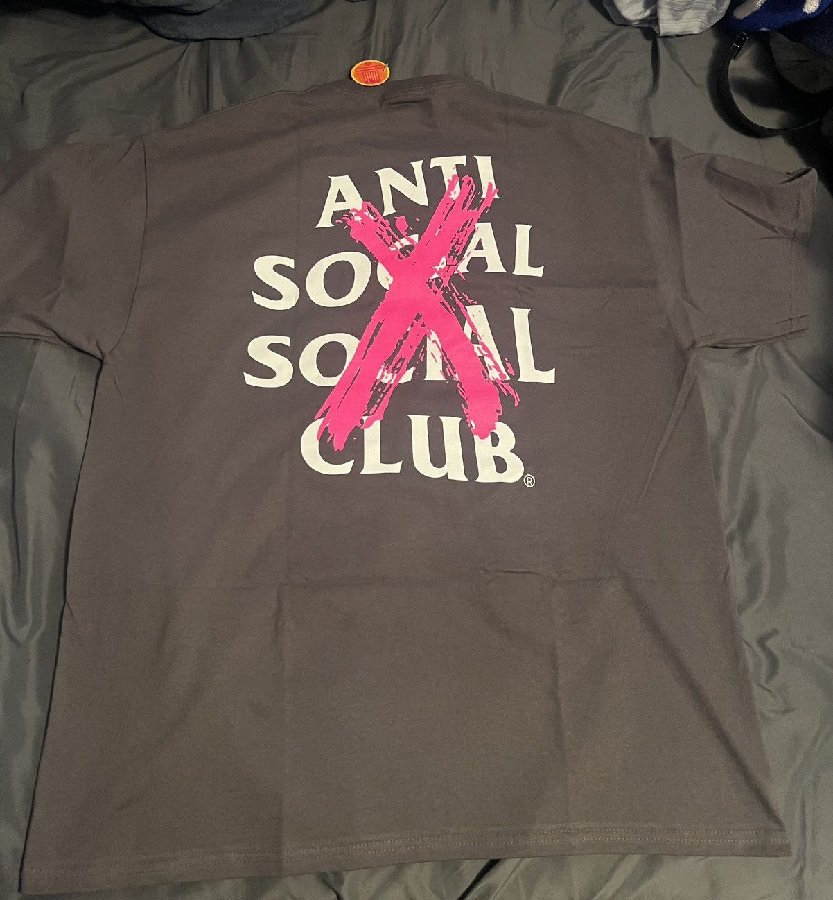Anti Social Social Club Anti Social Social Club Cancelled F&F Tee / Pink X - XL Size US XL / EU 56 / 4 - 2 Thumbnail
