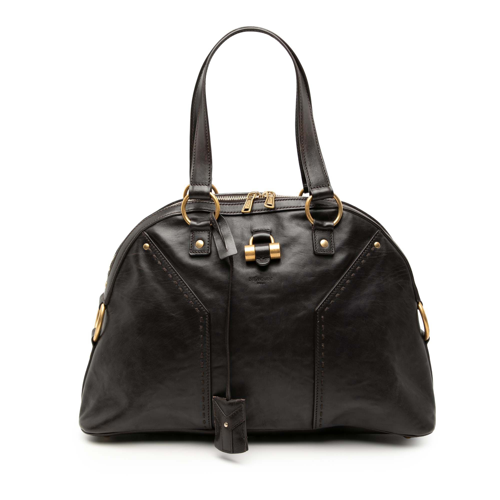Saint Laurent Paris Medium Leather Muse Shoulder Bag Size ONE SIZE - 1 Thumbnail
