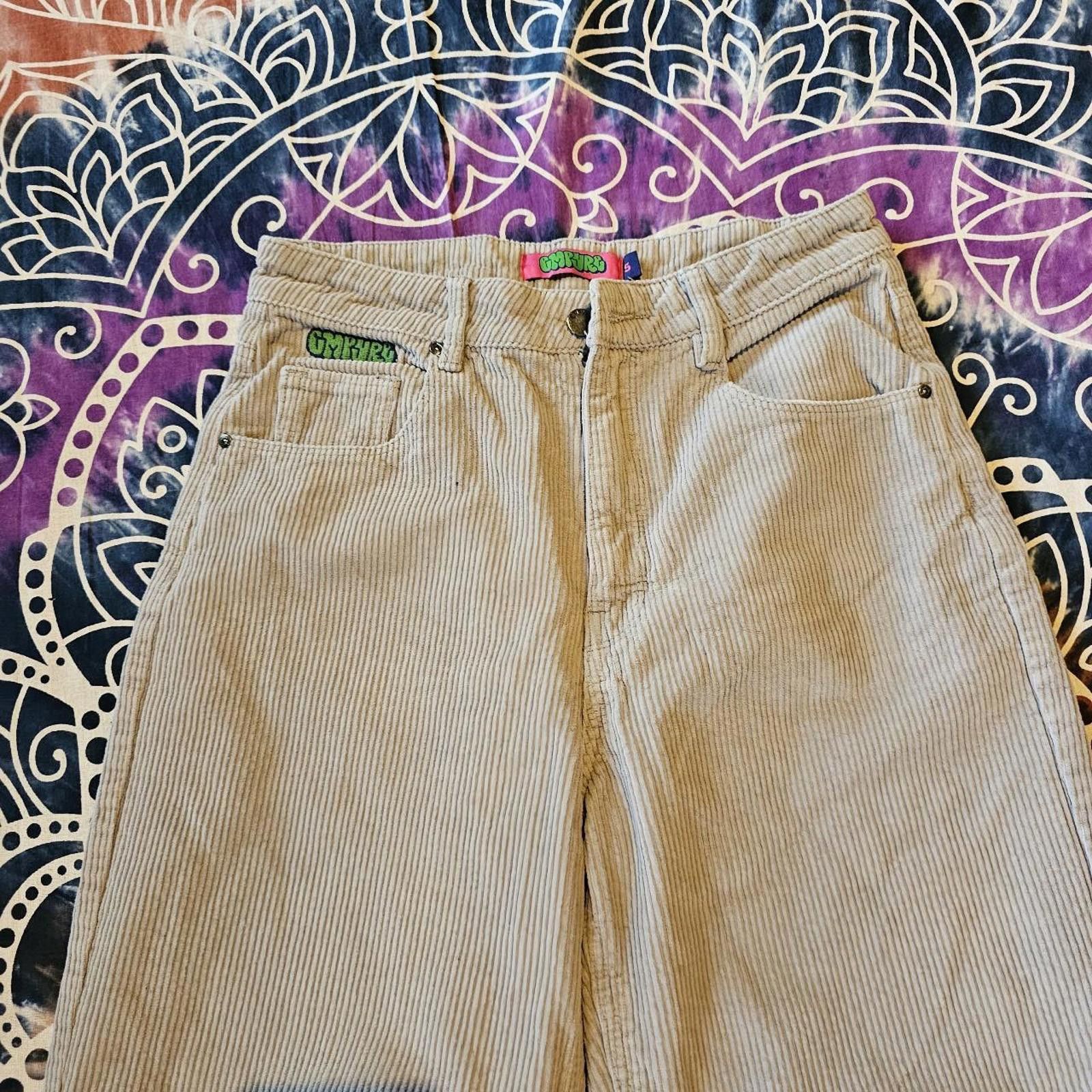 Empyre Empyre Women's Grey Corduroy Pants Size 28" / US 6 / IT 42 - 4 Thumbnail