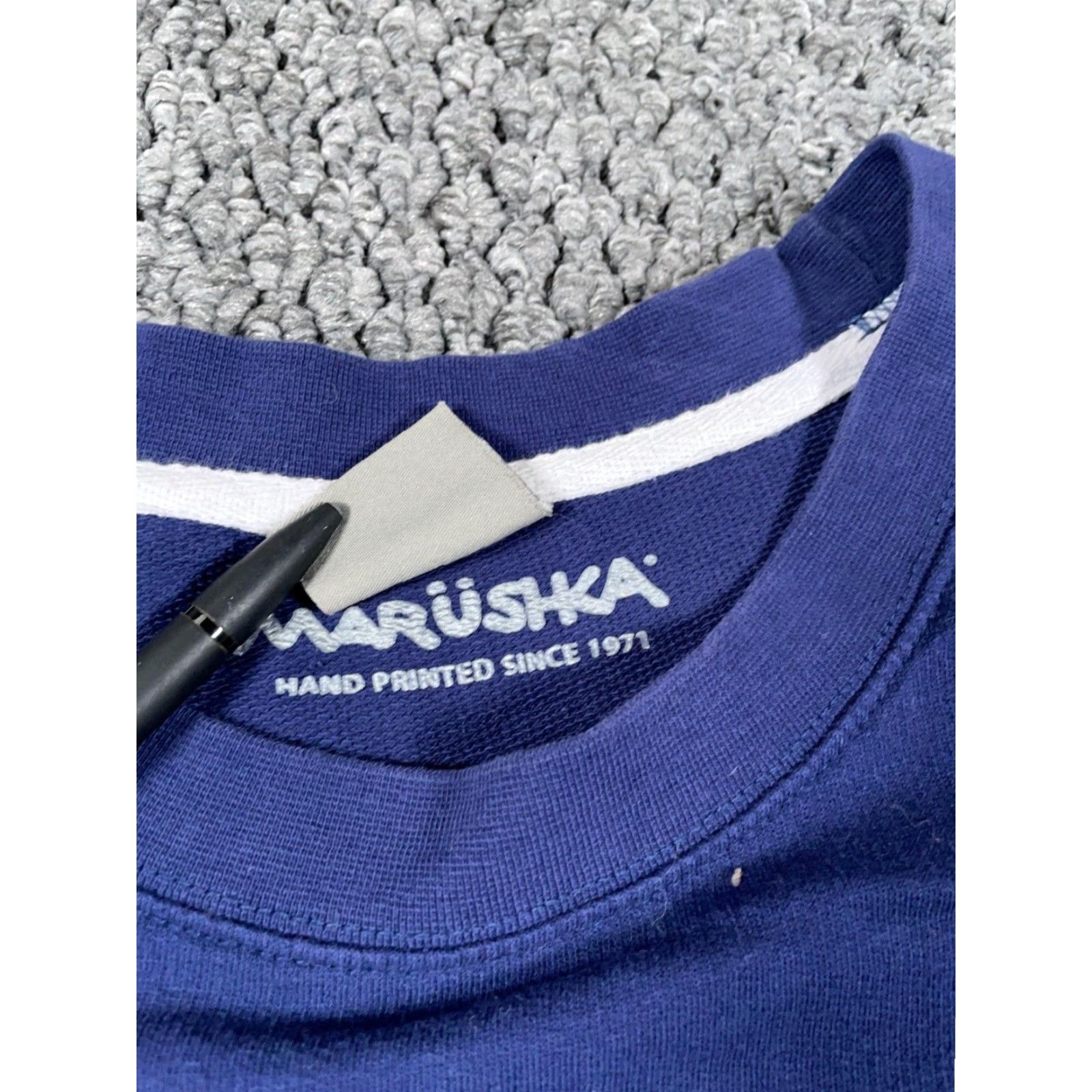 Vintage VINTAGE MV Sport Nautical Sailboat Print Sweatshirt Women’s Large Blue Casual City Retro Size L / US 10 / IT 46 - 4 Thumbnail
