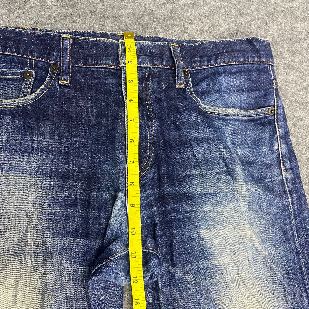 Uniqlo 💥Best Offer💥Vintage Uniqlo Jeans Distressed Denim Size US 33 - 5 Thumbnail