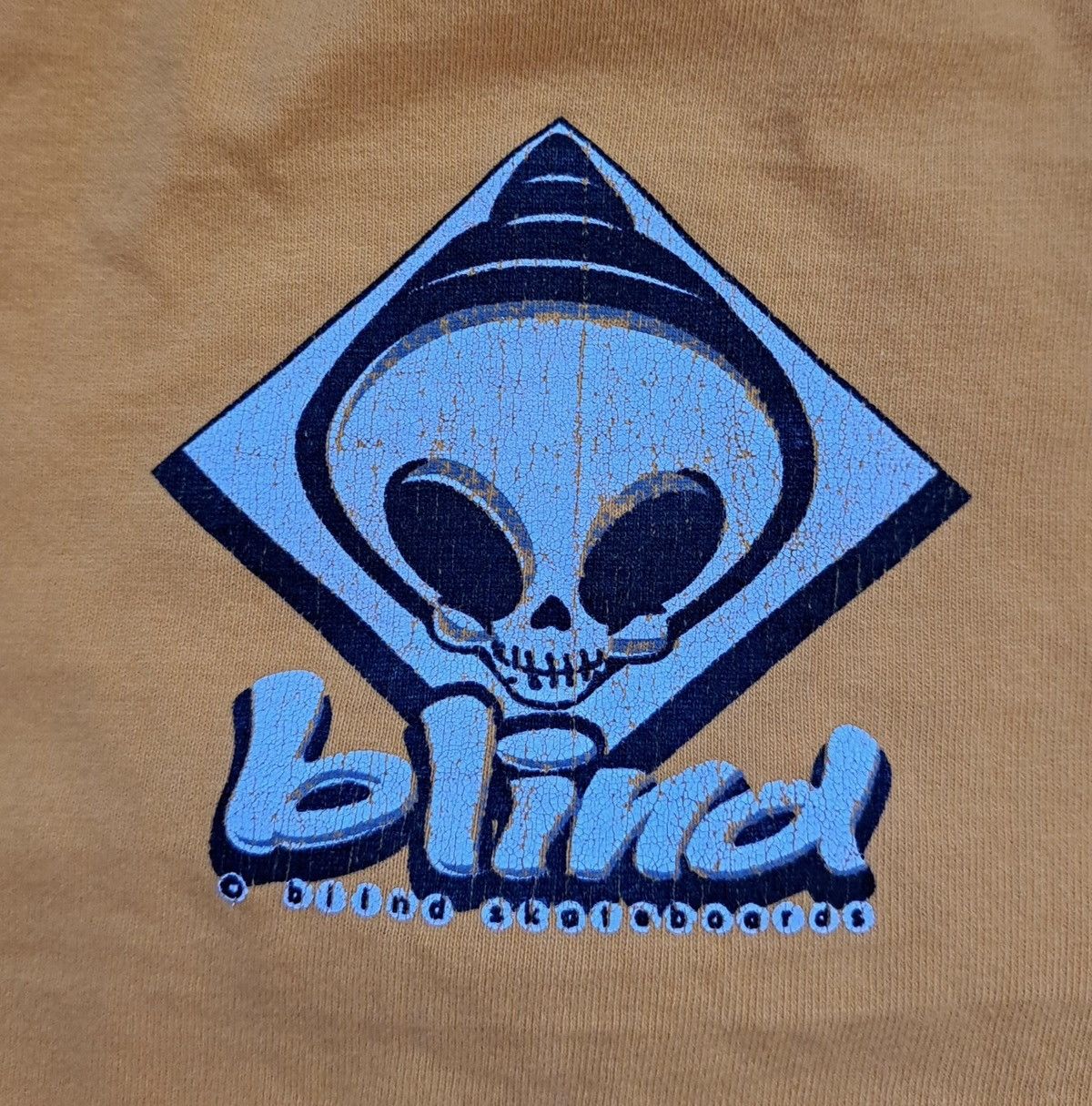 Vintage BLIND SKATEBOARDS x T-Shirt Size US L / EU 52-54 / 3 - 4 Thumbnail