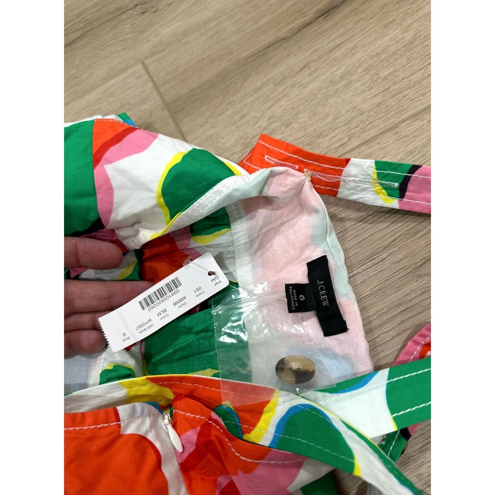 J.Crew NWT J.Crew Tiered Maxi Dress Floral Print Ratti Jardin Multicolor Size 6 Womens Maxi Dress Layered 2020s Size M / US 6-8 / IT 42-44 - 6 Thumbnail