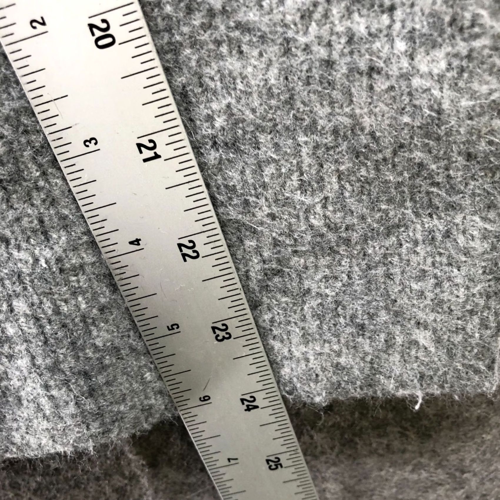 Zara Zara Oversized Turtleneck Sweater Womens S Gray Fuzzy With Wool Boxy Geometric Pullover Knit Wool Blend Size S / US 4 / IT 40 - 7 Thumbnail