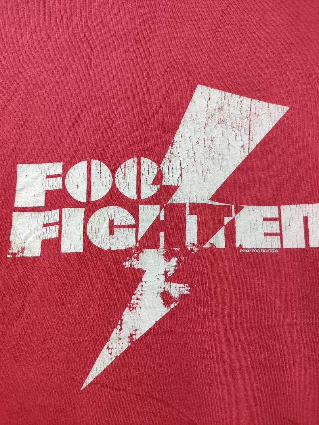 Band Tees Vtg 00's Foo Fighters Logo T-Shirt Size US M / EU 48-50 / 2 - 3 Thumbnail