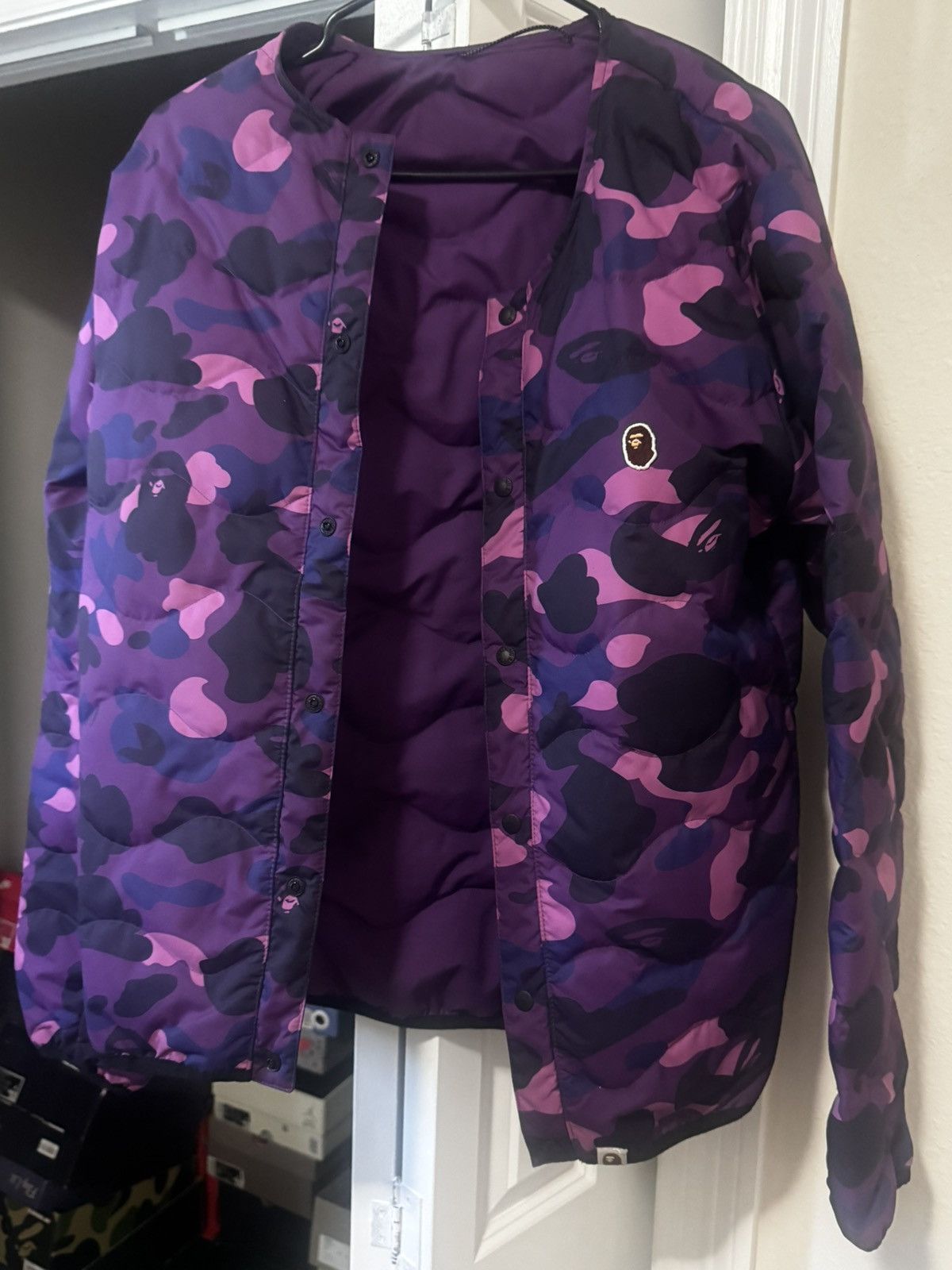 Bape Purple BAPE Camo coat/jacket Size Large Size US L / EU 52-54 / 3 - 12 Thumbnail