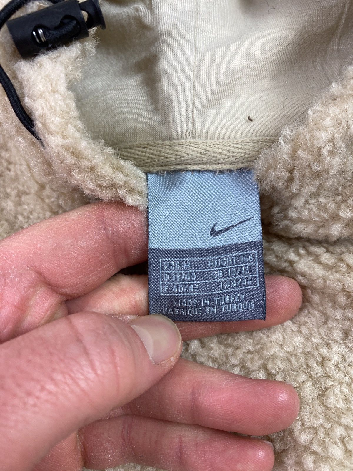Nike × Vintage Vintage Nike Court Hoodie Center Logo Fleece Hoodie Y2K Boxy Size US M / EU 48-50 / 2 - 4 Thumbnail