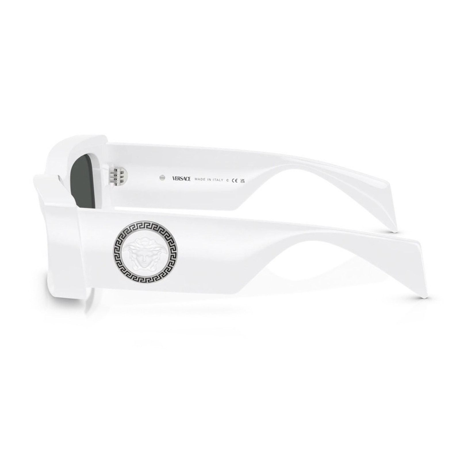 Versace New! Versace White Sunglasses, VE4474U 314/87, Authentic Size ONE SIZE - 6 Thumbnail