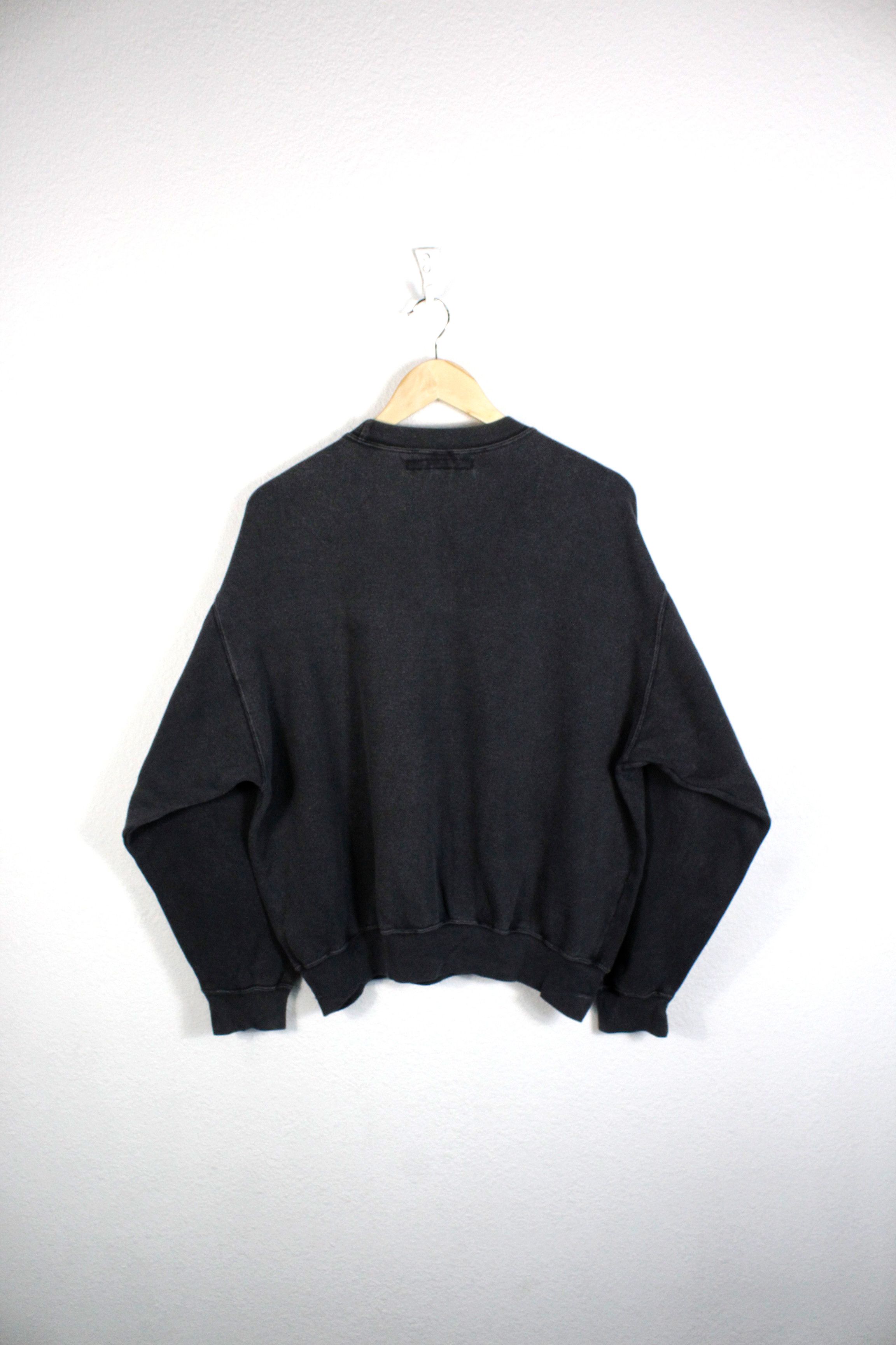 Katharine Hamnett London Katharine Hamnett Logo Washed Black Oversize Sweatshirt Size US S / EU 44-46 / 1 - 8 Thumbnail
