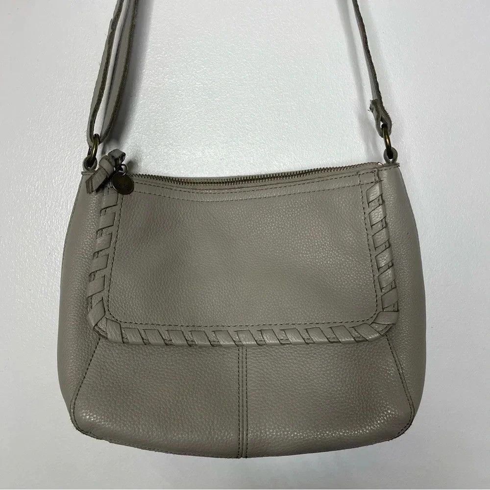 The Sak The Sak Gray Collective Crossbody Leather Bag Size ONE SIZE - 4 Thumbnail