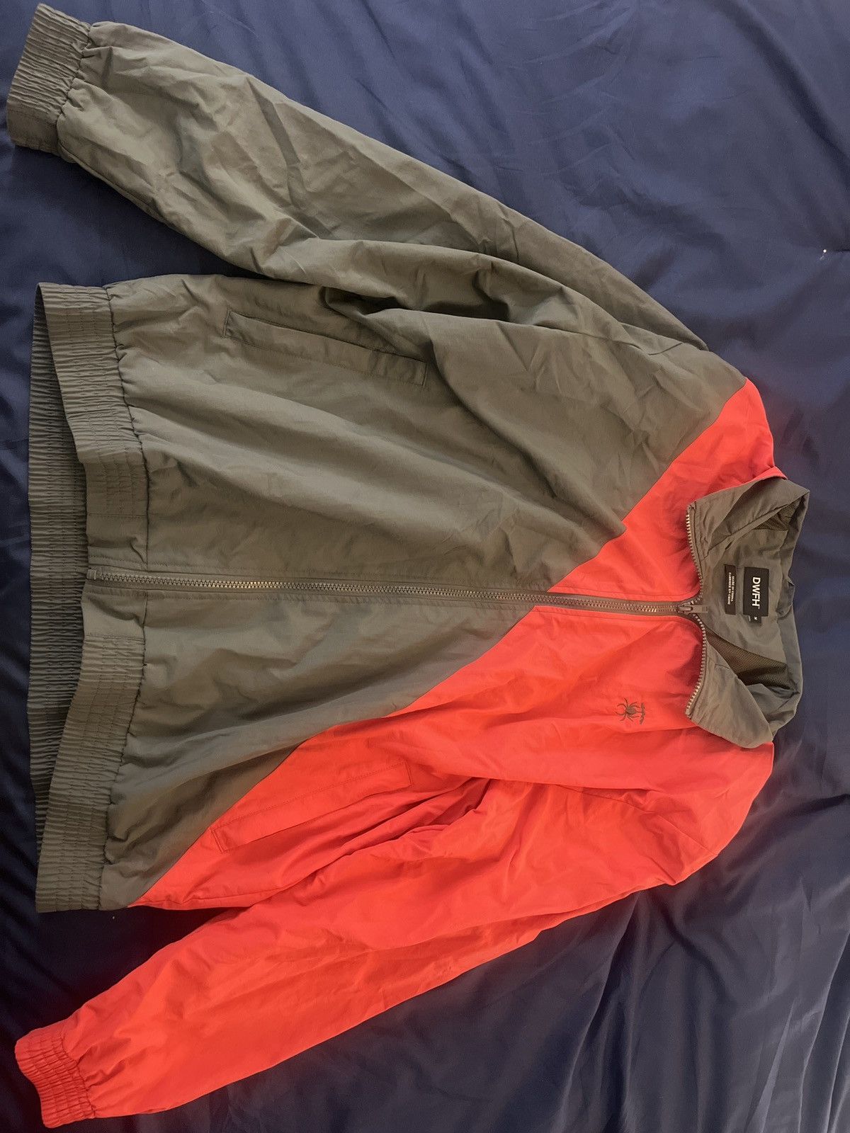Earl Sweatshirt Grey/Red Windbreaker Jacket Size US M / EU 48-50 / 2 - 1 Thumbnail