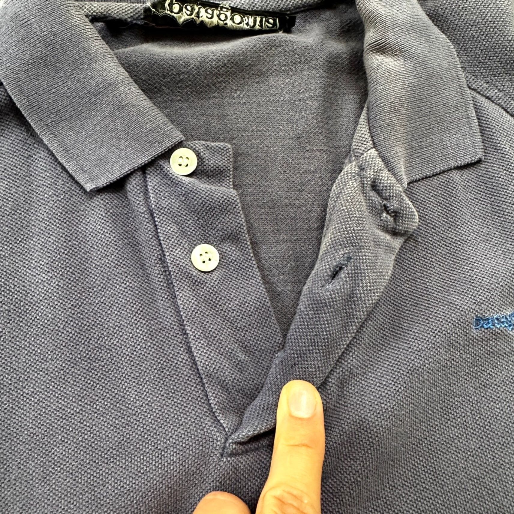 Patagonia VTG Patagonia Mens Polo Shirt 1980s Navy Basic Short Sleeve T Shirt 80s Size US M / EU 48-50 / 2 - 4 Thumbnail
