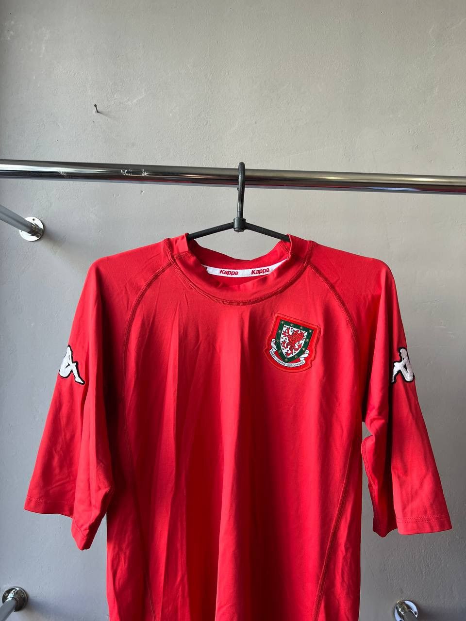 Vintage 2000/02 WALES TEAM HOME SOCCER JERSEY FOOTBALL SHIRT KAPPA L Size US L / EU 52-54 / 3 - 3 Thumbnail