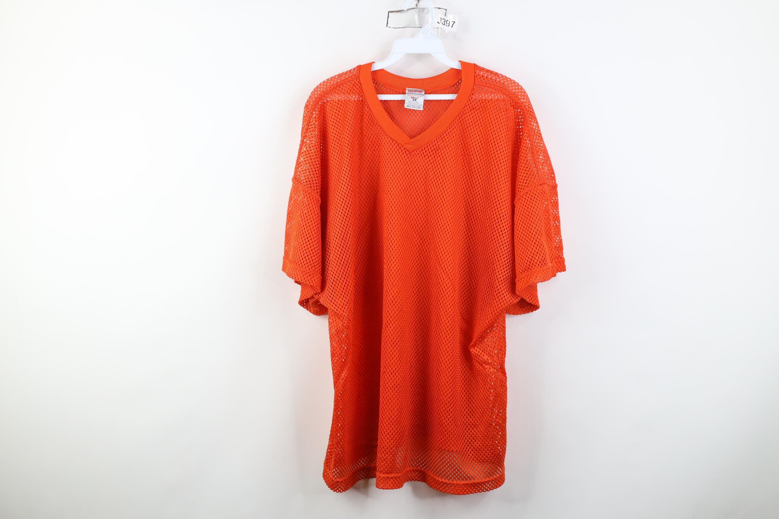 Vintage Vintage 90s Streetwear Football Jersey Orange Pride Festival Size US XXL / EU 58 / 5 - 1 Thumbnail