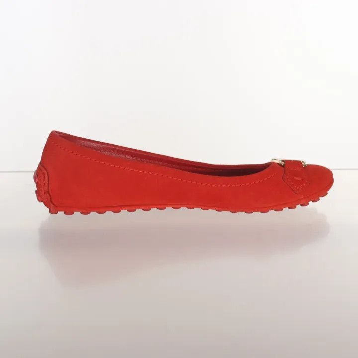 Louis Vuitton Louis Vuitton Red Comfortable Casual Ballet Flats -2508 Size US 7 / IT 37 - 4 Thumbnail