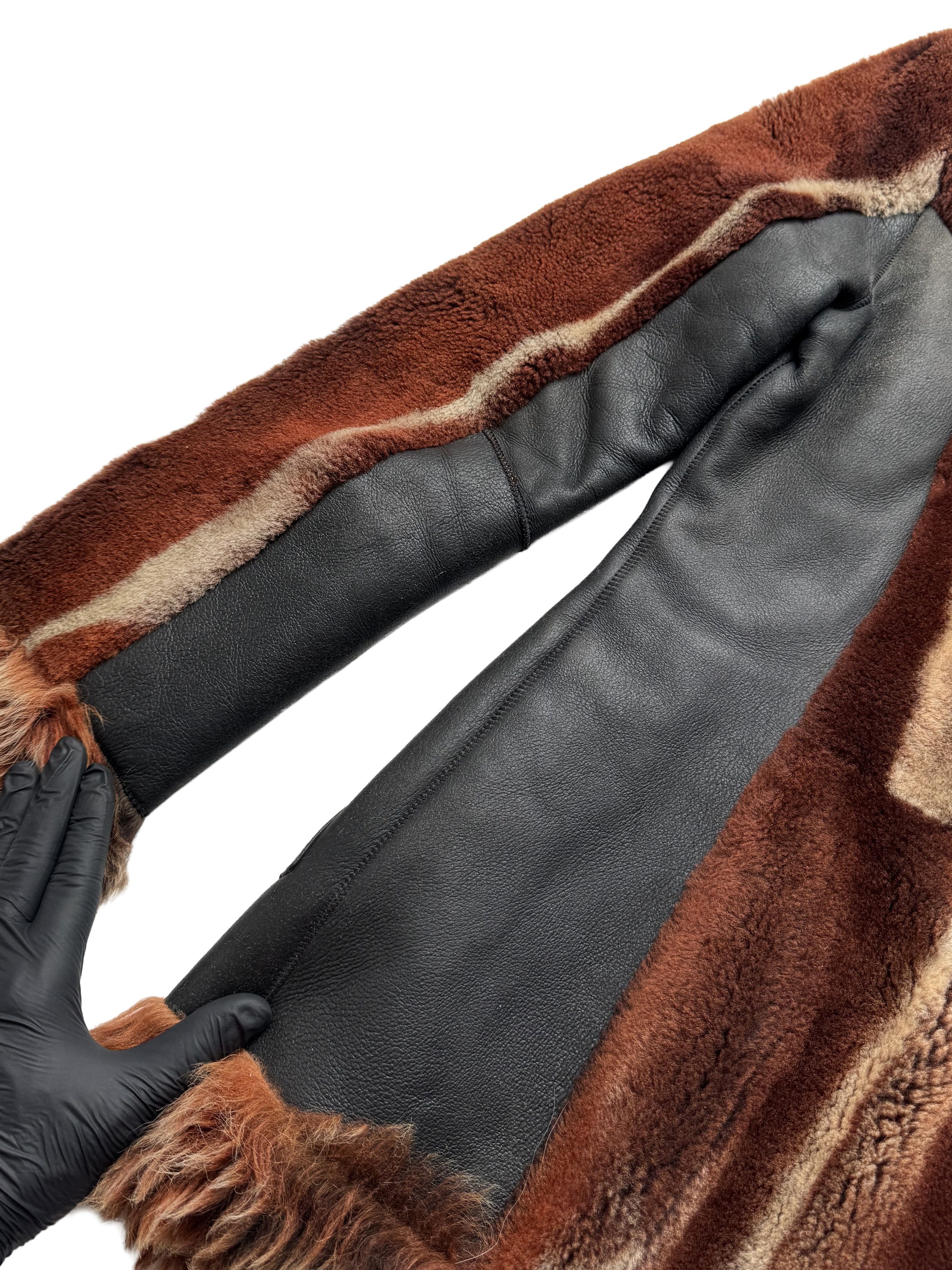Japanese Brand Vintage Real Sheepskin Coat Size M / US 6-8 / IT 42-44 - 21 Thumbnail