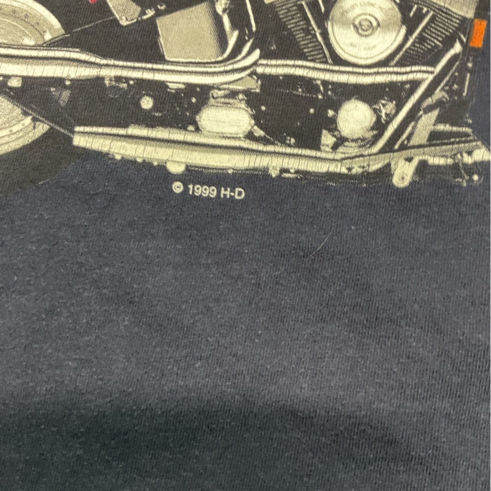 Harley Davidson Vintage 1994 Harley Davidson Fat Boy T-Shirt Size US L / EU 52-54 / 3 - 6 Thumbnail