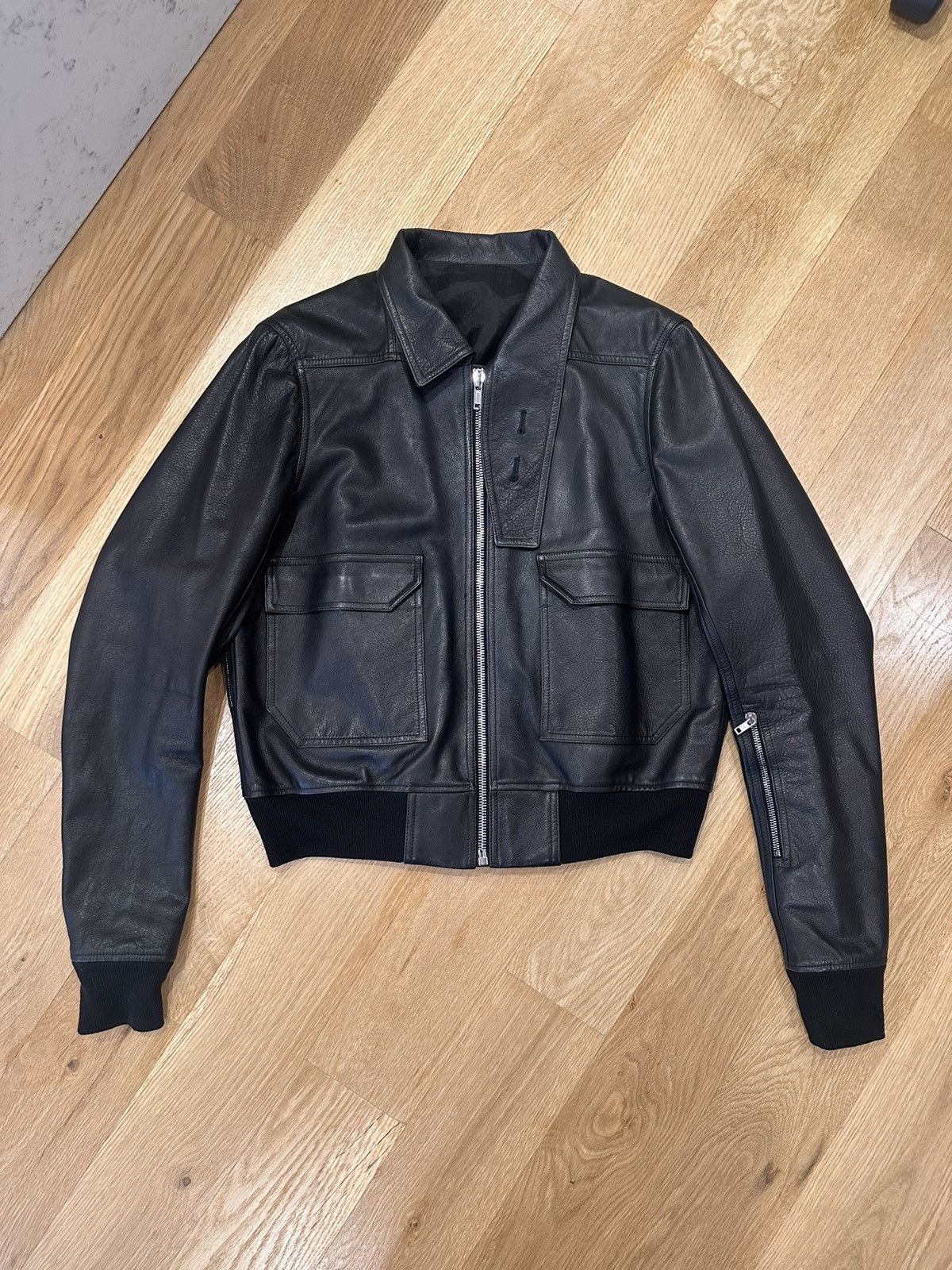 Rick Owens RICK OWENS CYCLOPS SS16 BIKER JACKET | Grailed