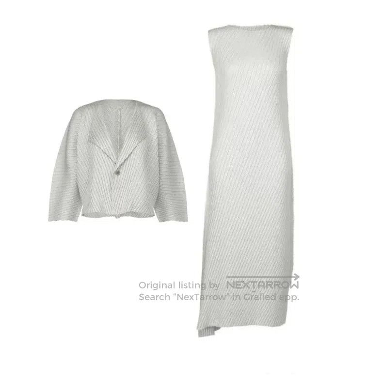 Issey Miyake Issey Miyake Gray Coat Size M / US 6-8 / IT 42-44 - 1 Thumbnail