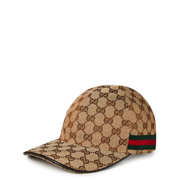 Gucci GUCCI Men'S Gg Monogram Canvas Cap Size ONE SIZE - 1 Thumbnail