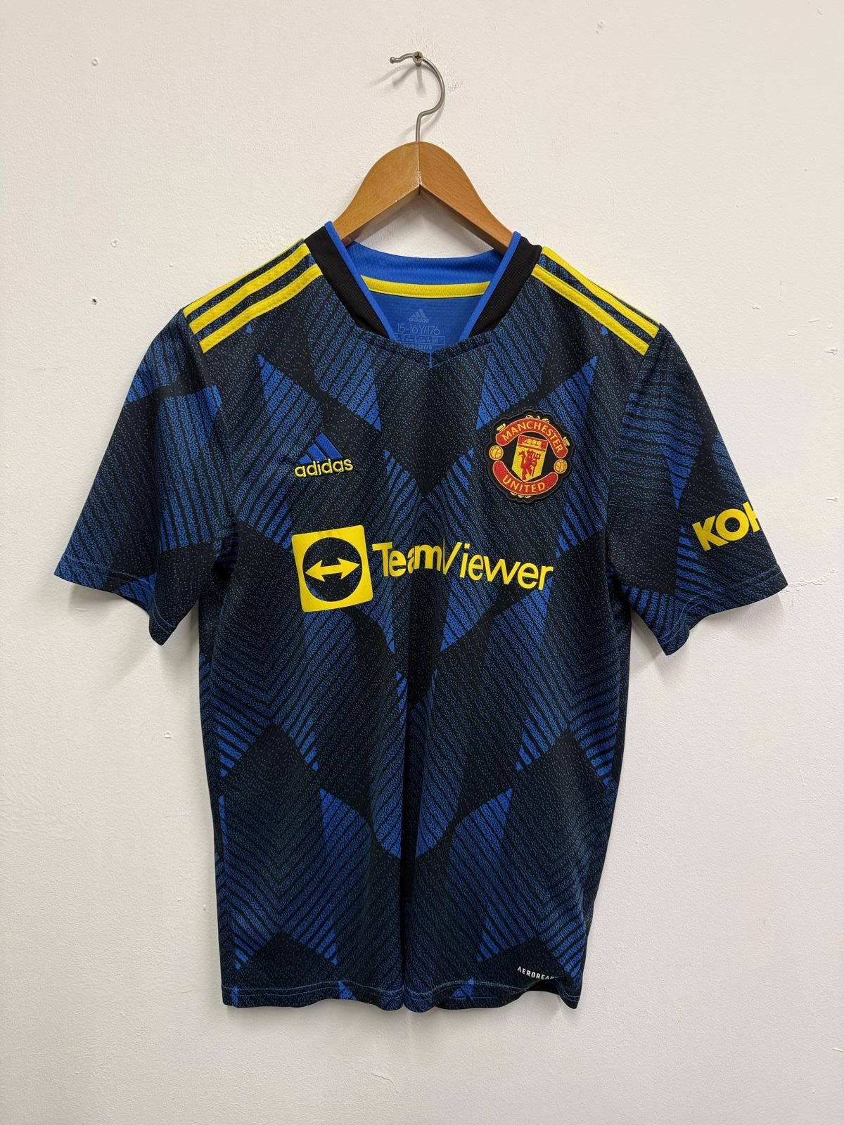 Adidas Adidas Manchester United Football Jersey Youth Size 15-16Y Size ONE SIZE - 1 Thumbnail