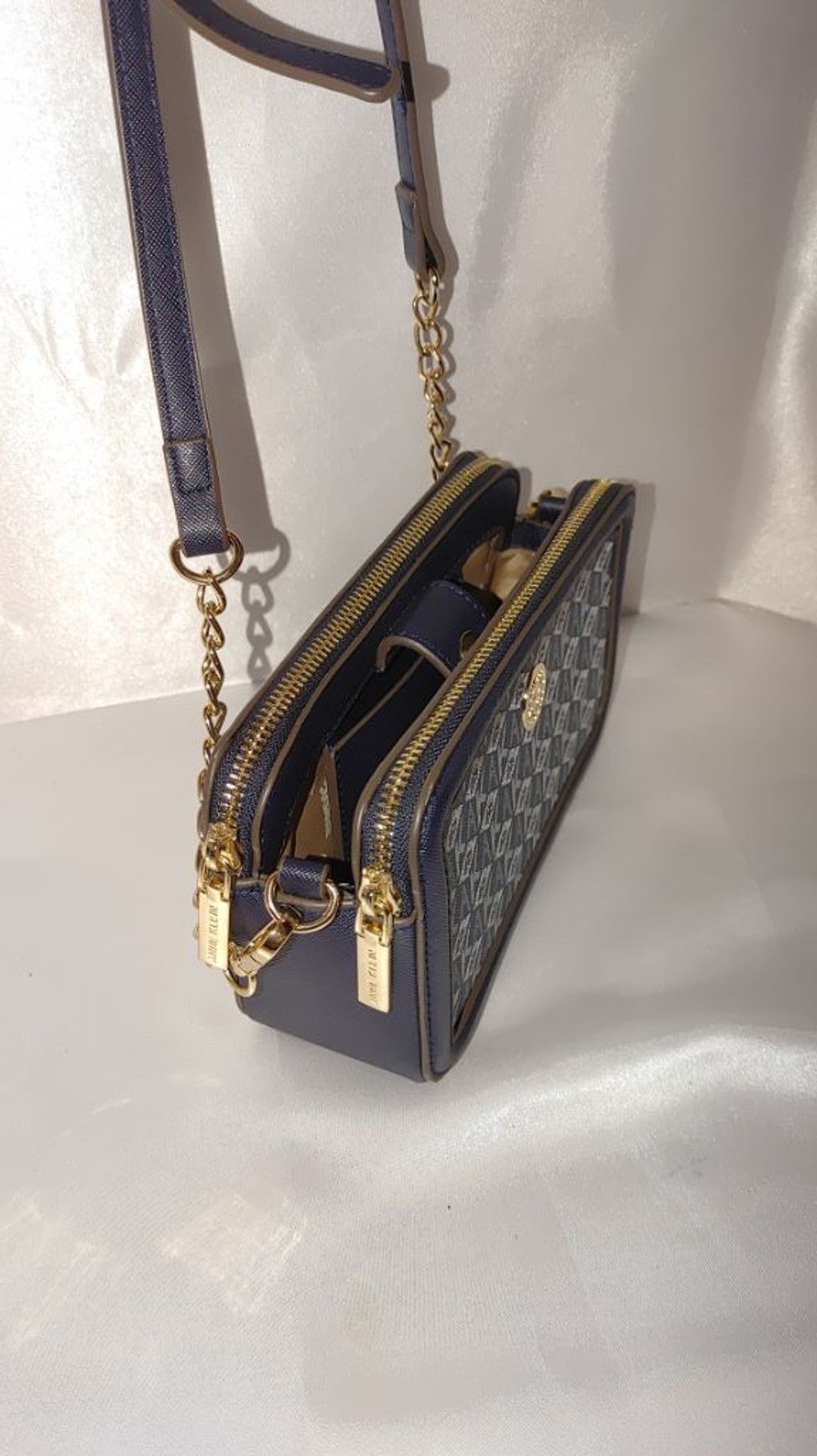 Anne Klein Anne Klein Double Zip Crossbody Size ONE SIZE - 4 Thumbnail