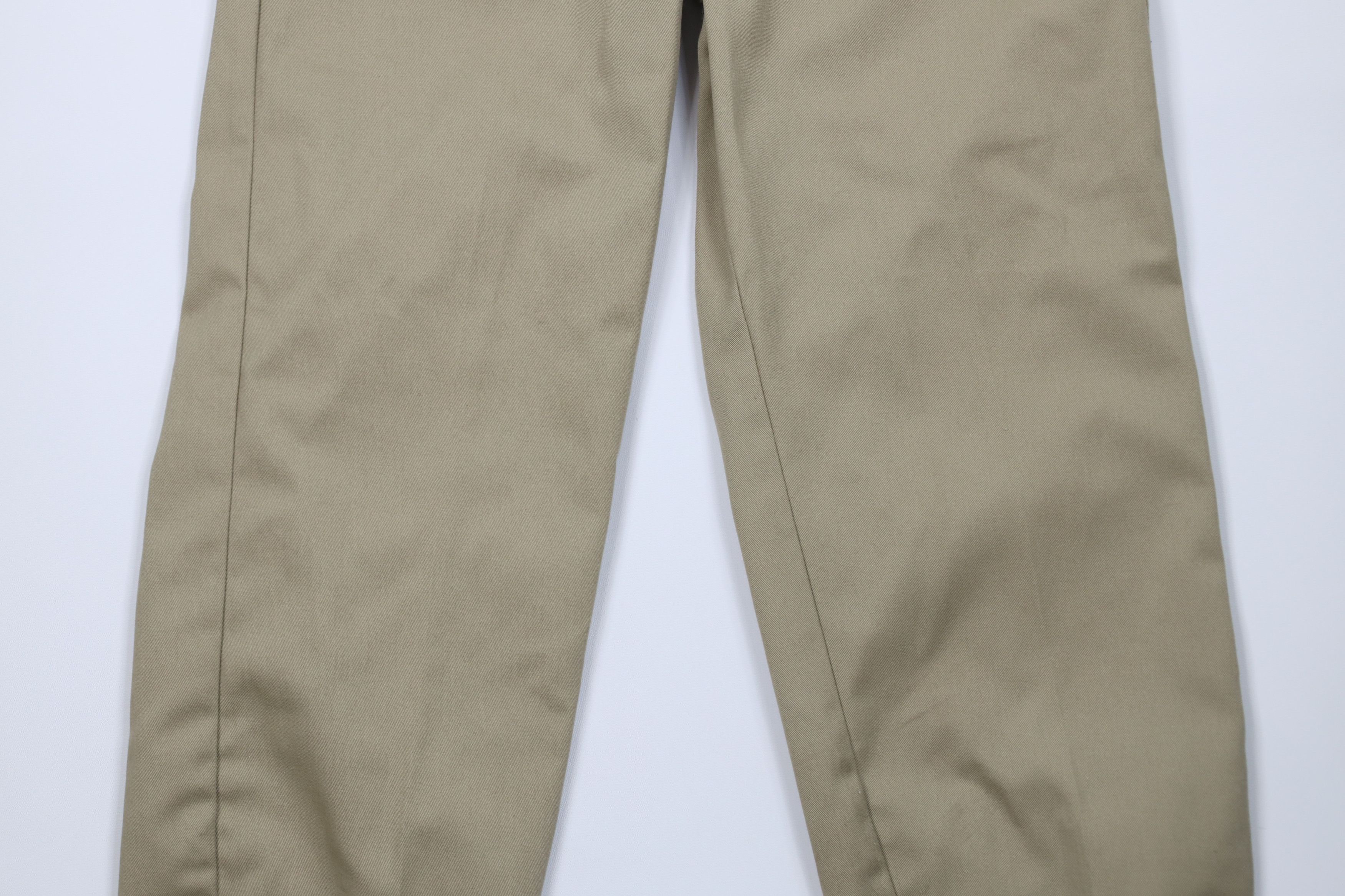 Dickies Vintage 70s Dickies Workwear Mechanic Pants Beige USA Size US 33 - 3 Thumbnail