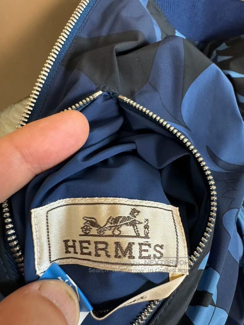 Hermes Hermes Cotton coat, men's cotton jacket, reversible. Size US M / EU 48-50 / 2 - 5 Thumbnail