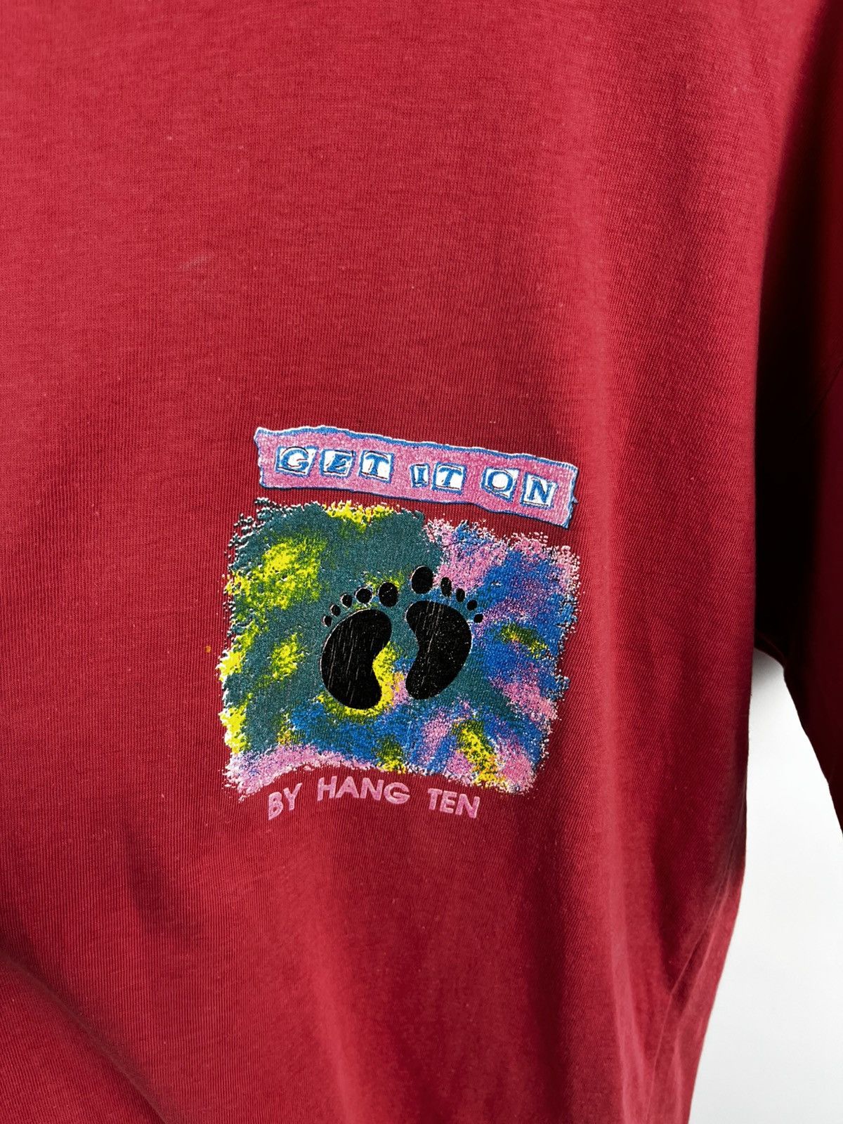 Sun Surf Hang Ten get it on with style t shirt surf vintage 90s Size US XL / EU 56 / 4 - 7 Thumbnail