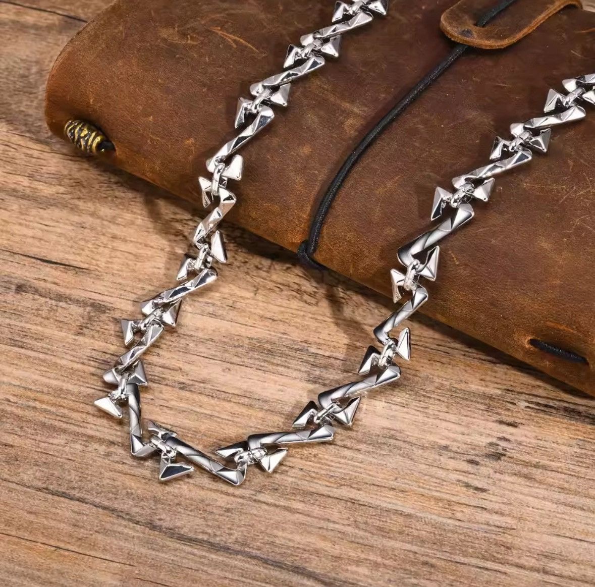Jewelry Vnox 11mm Chain Necklaces for Men Women Size ONE SIZE - 4 Thumbnail