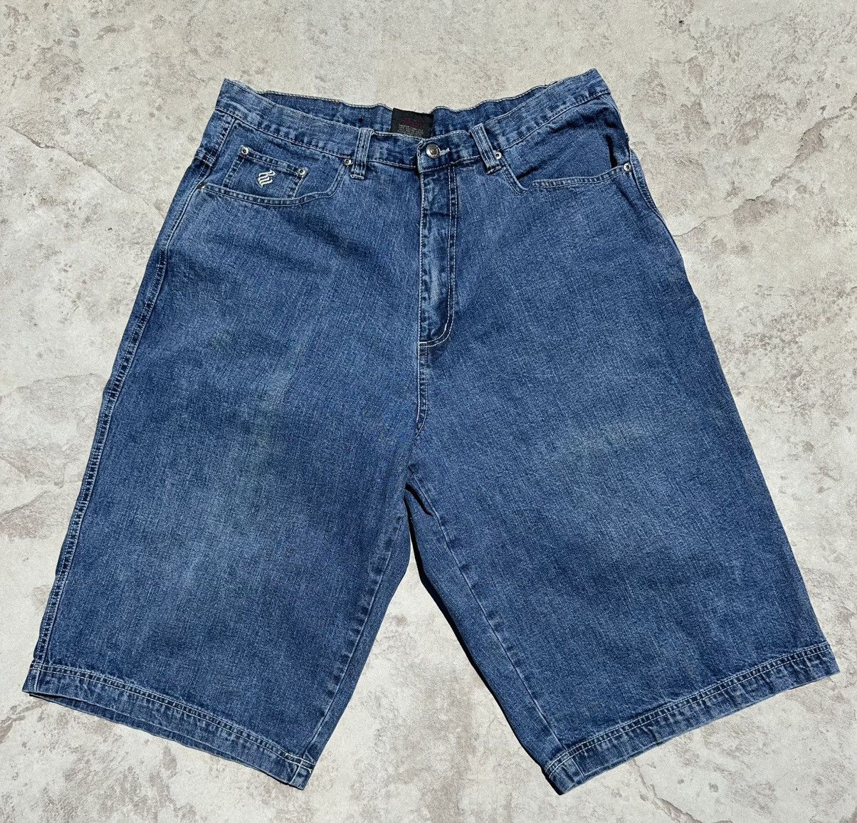 Rocawear VINTAGE Rocawear Baggy Jean Shorts Mens 38 Size US 38 / EU 54 - 2 Thumbnail