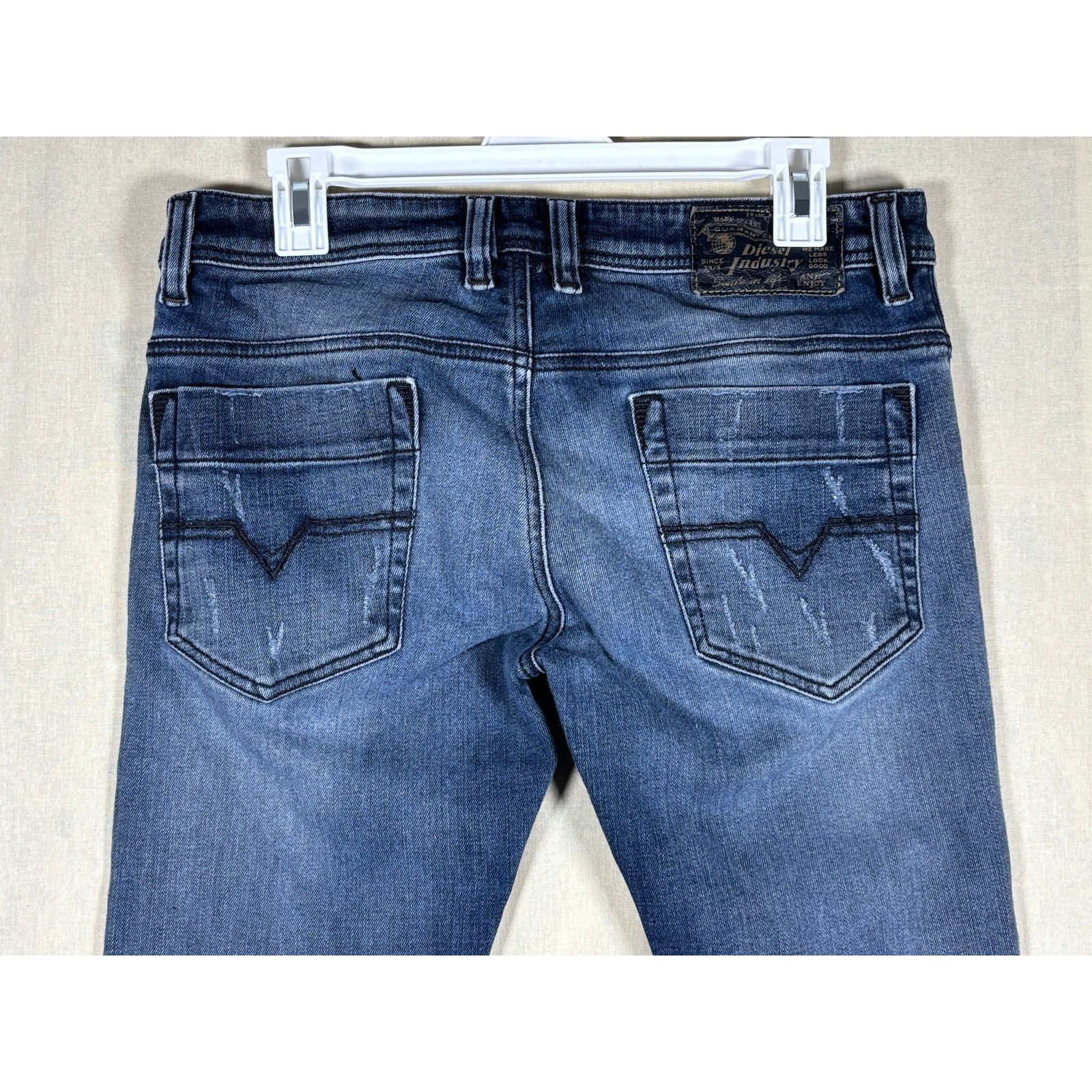 Diesel Diesel Safado-R Straight Distressed Jeans Men’s 31x32 Size US 31 - 15 Thumbnail
