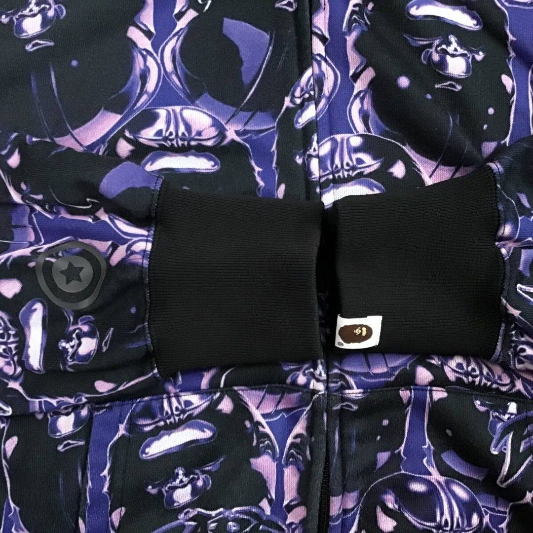 Bape BAPE APE HEAD GRAFFITI SHARK FULL ZIP HOODIE a bathing ape Size US S / EU 44-46 / 1 - 6 Thumbnail