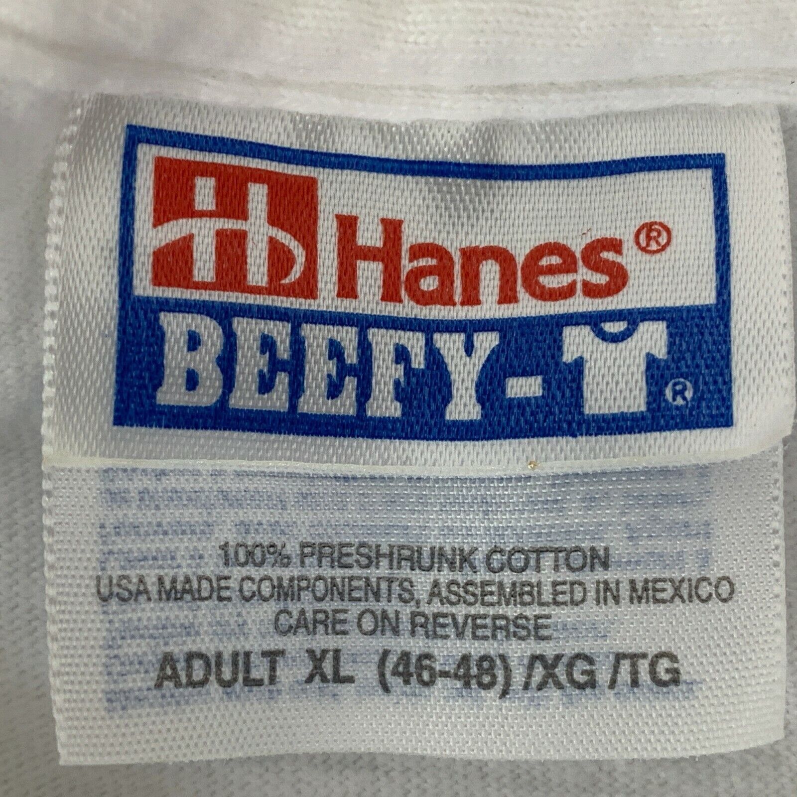 Hanes Vintage Y2Ks Houston Advertising Federation T Shirt White XL Size US XL / EU 56 / 4 - 8 Thumbnail