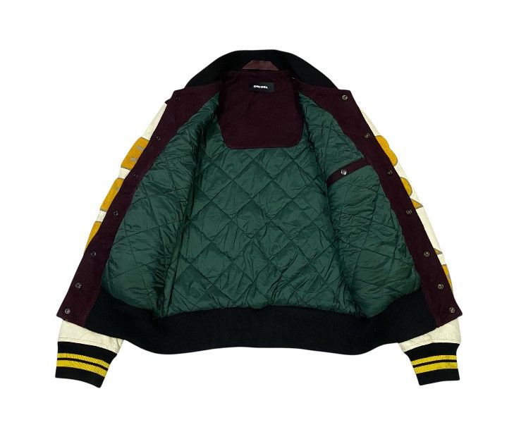 Diesel Diesel 2018AW Varsity Bomber Jacket Size US S / EU 44-46 / 1 - 8 Thumbnail